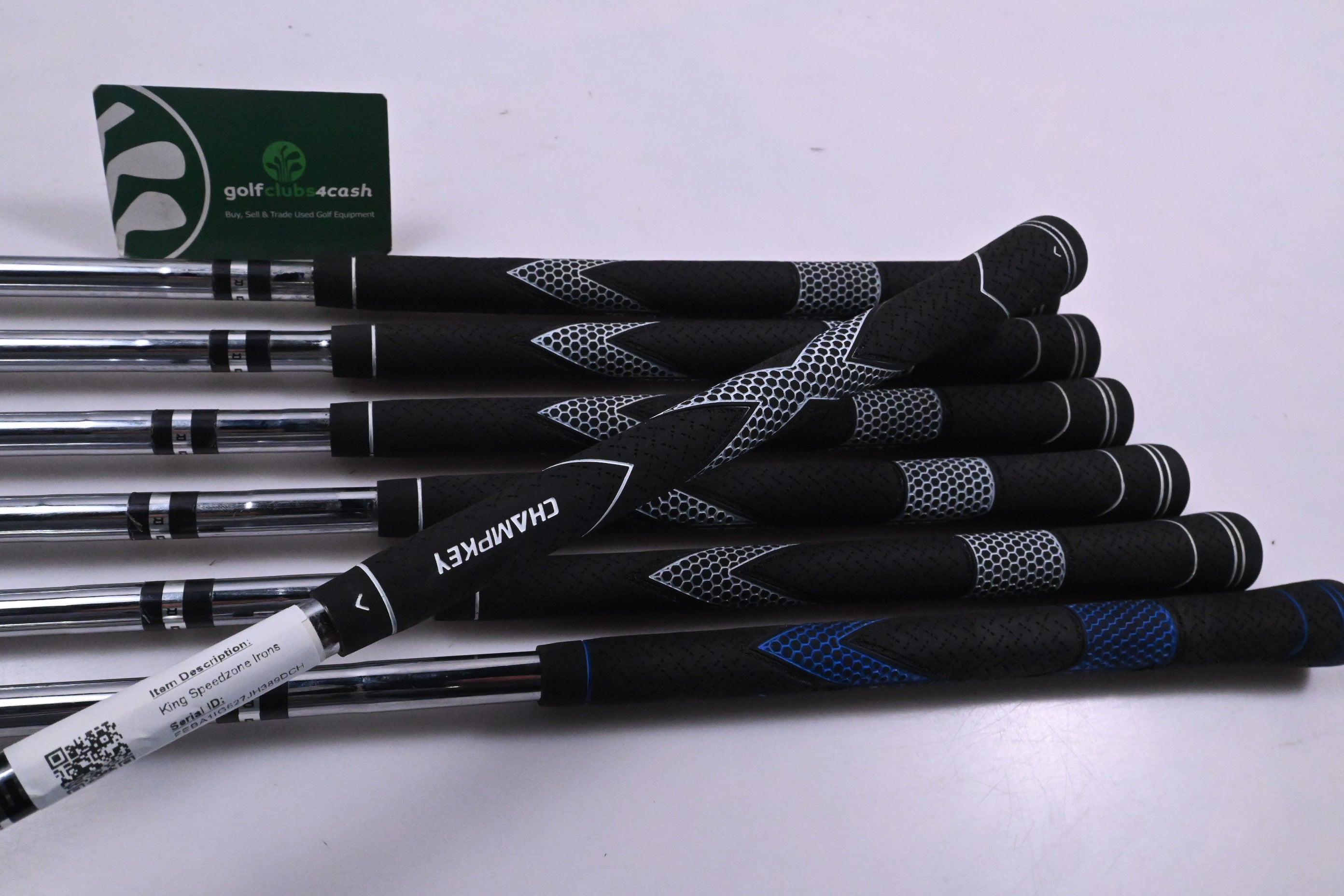 Cobra King Speedzone Irons / 5-PW+GW / Regular Flex Cobra Shafts