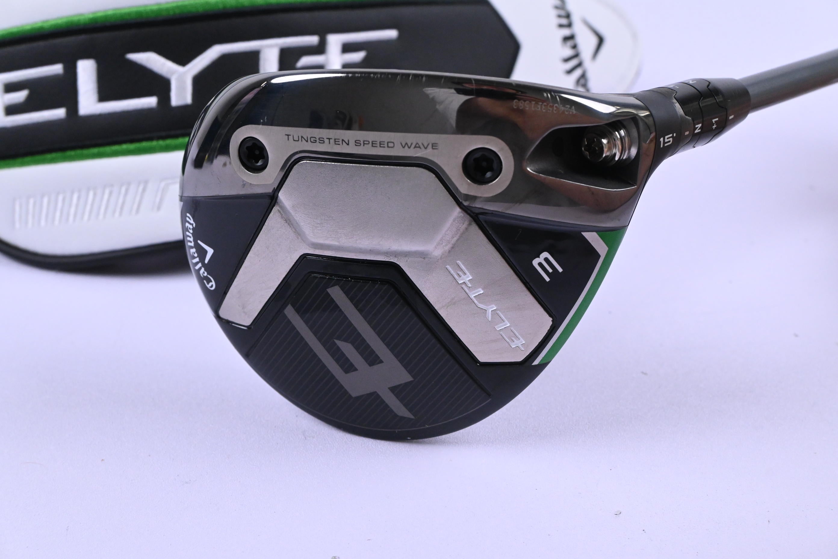 Callaway Elyte #3 Wood / 15 Degree / Stiff Flex Denali Charcoal 60 Shaft