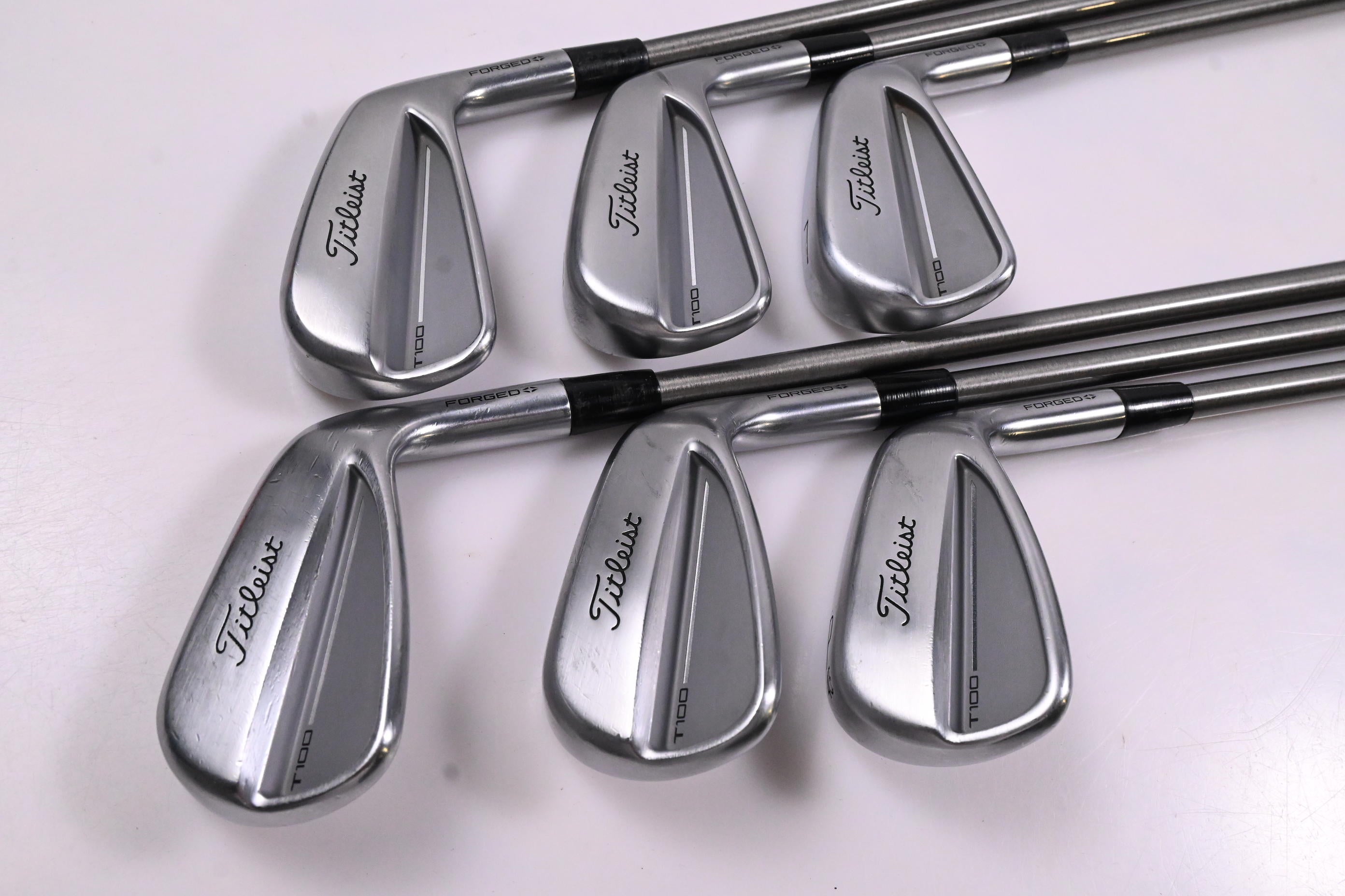 Titleist T100 2025 Irons / 5-PW / Regular Flex SteelFiber i95 cw Shafts