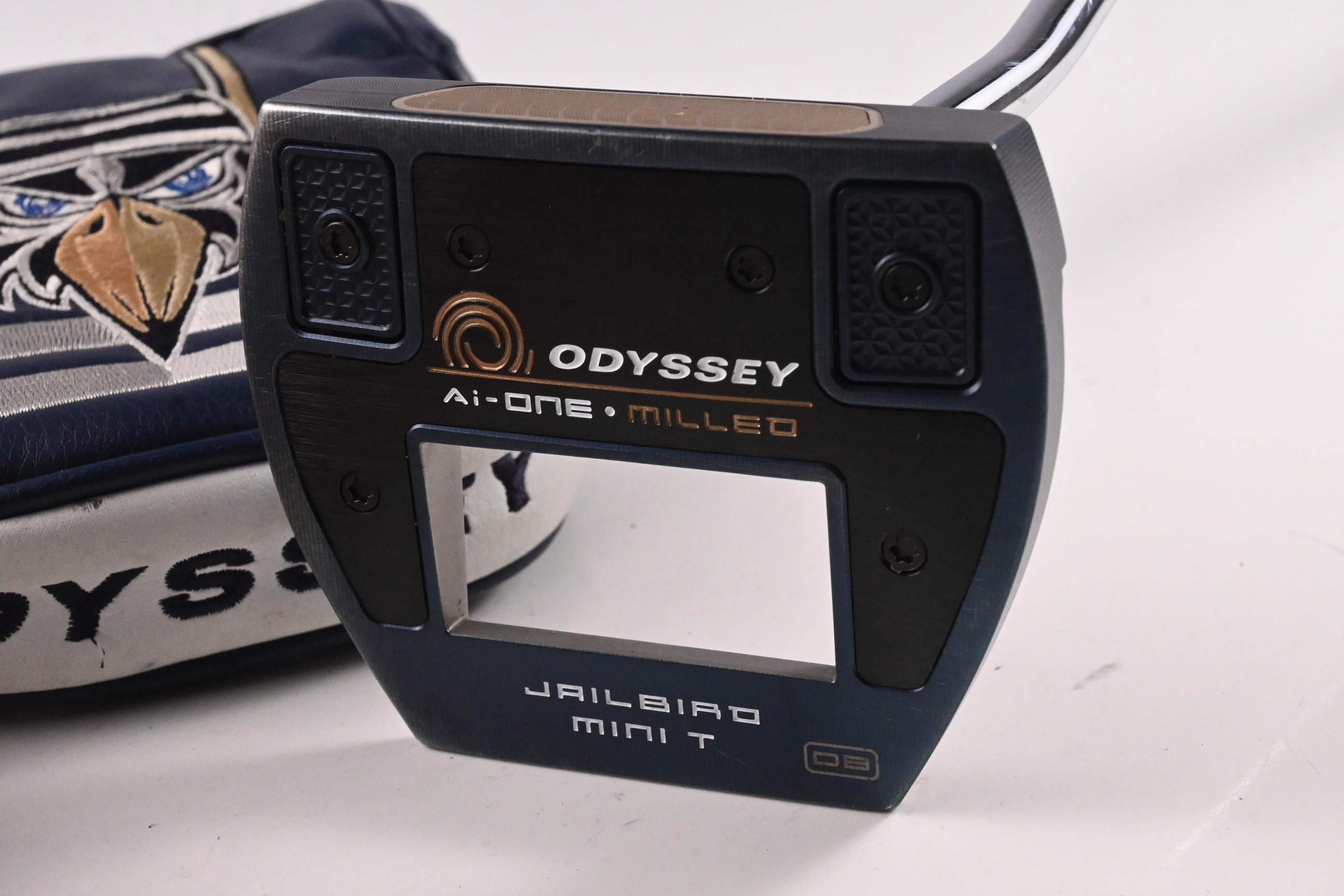 Odyssey Ai-One Milled Jaillbird Mini T DB Putter / 34 Inch