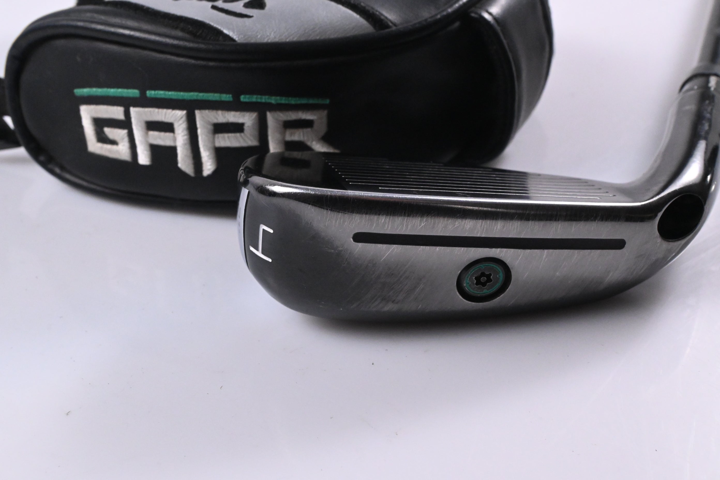Left Hand Taylormade GAPR Mid #4 Hybrid / 21 Degree / X-Flex Tensei CK Orange 80