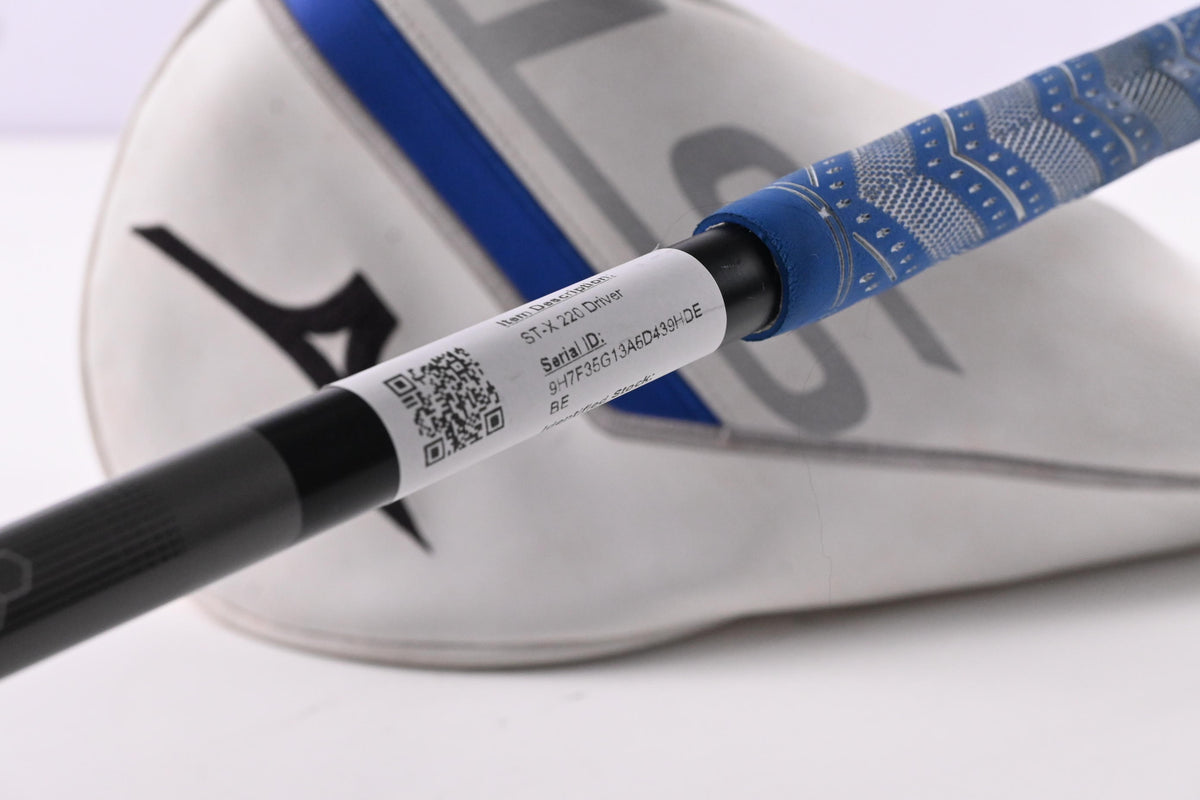 Mizuno ST-X 220 Driver / 10.5 Degree / Senior Flex Helium Nano Core 4 Shaft