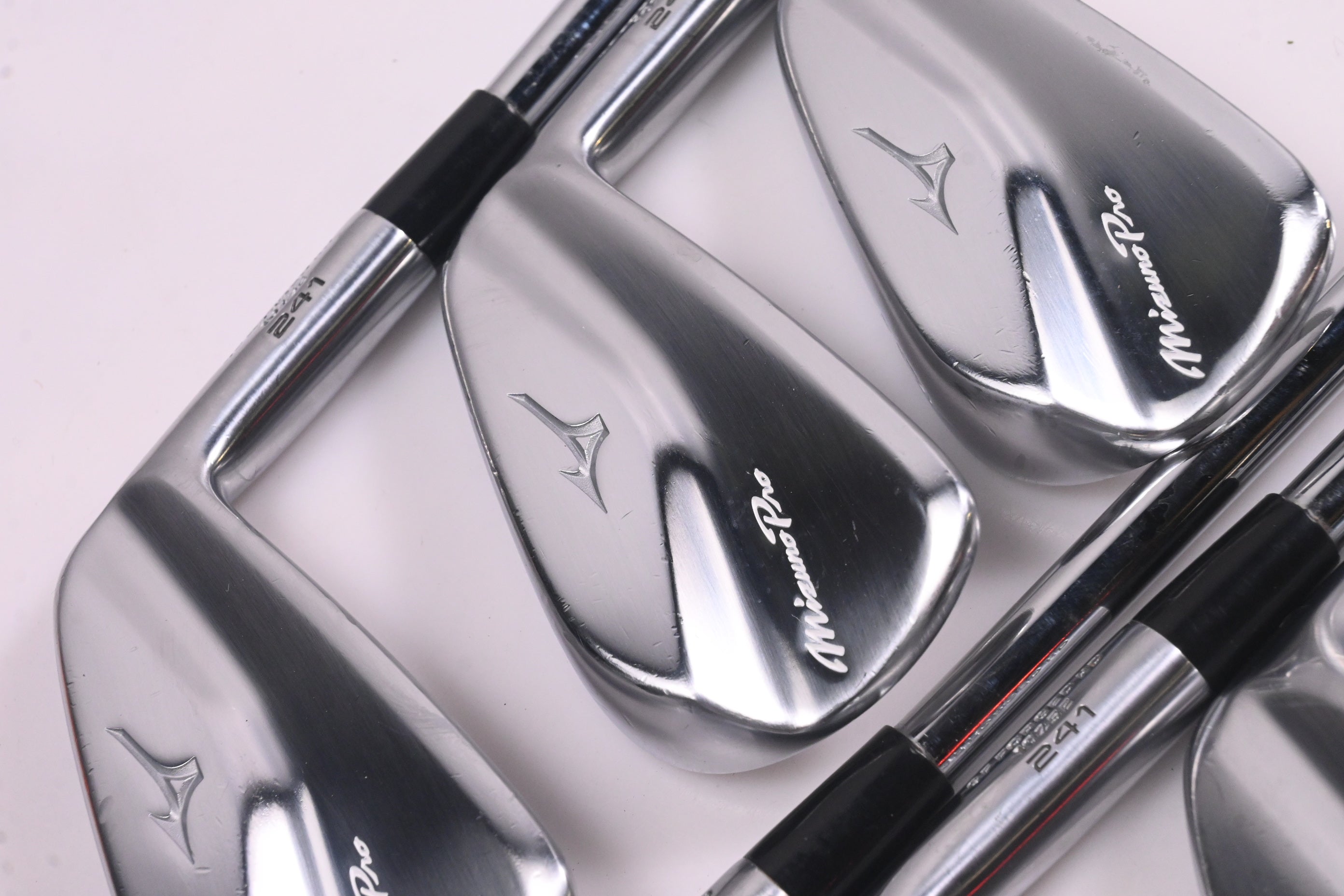 Mizuno Pro 241 Irons / 4-PW / Stiff Flex KBS Tour Shafts