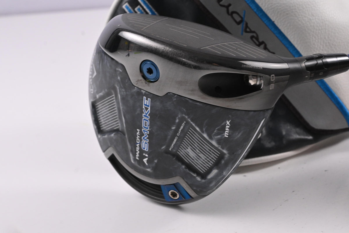 Callaway Paradym Ai Smoke Max Driver / 9 Degree / Stiff Flex Ventus Velocore+ 6