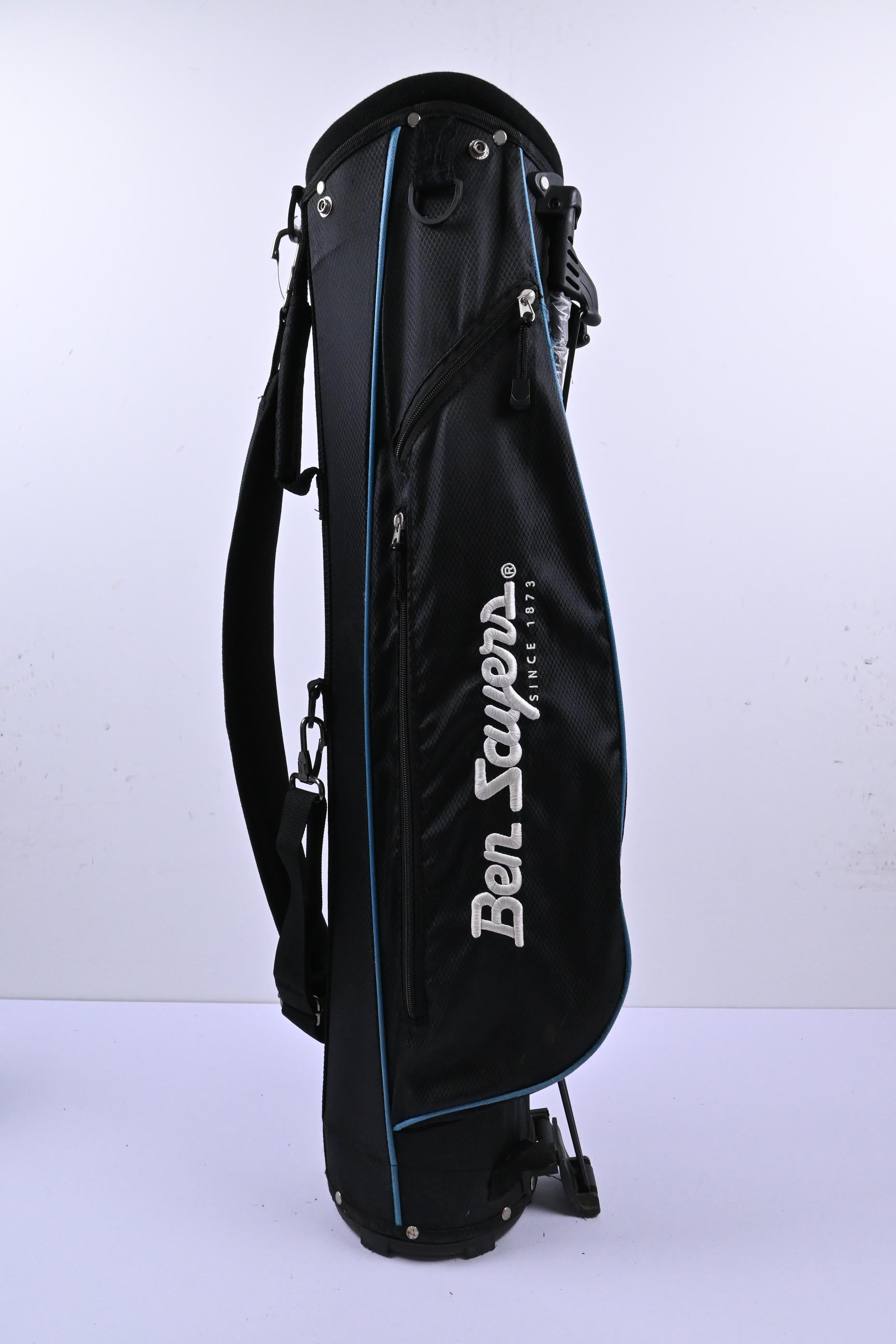 Ben Sayers Cart Bag / 4-Way Divider / Black & Blue