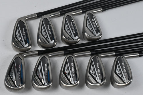 Cobra DS-Adapt Irons / 4-PW+GW+SW / Regular Flex KBS TGI 75 Shafts