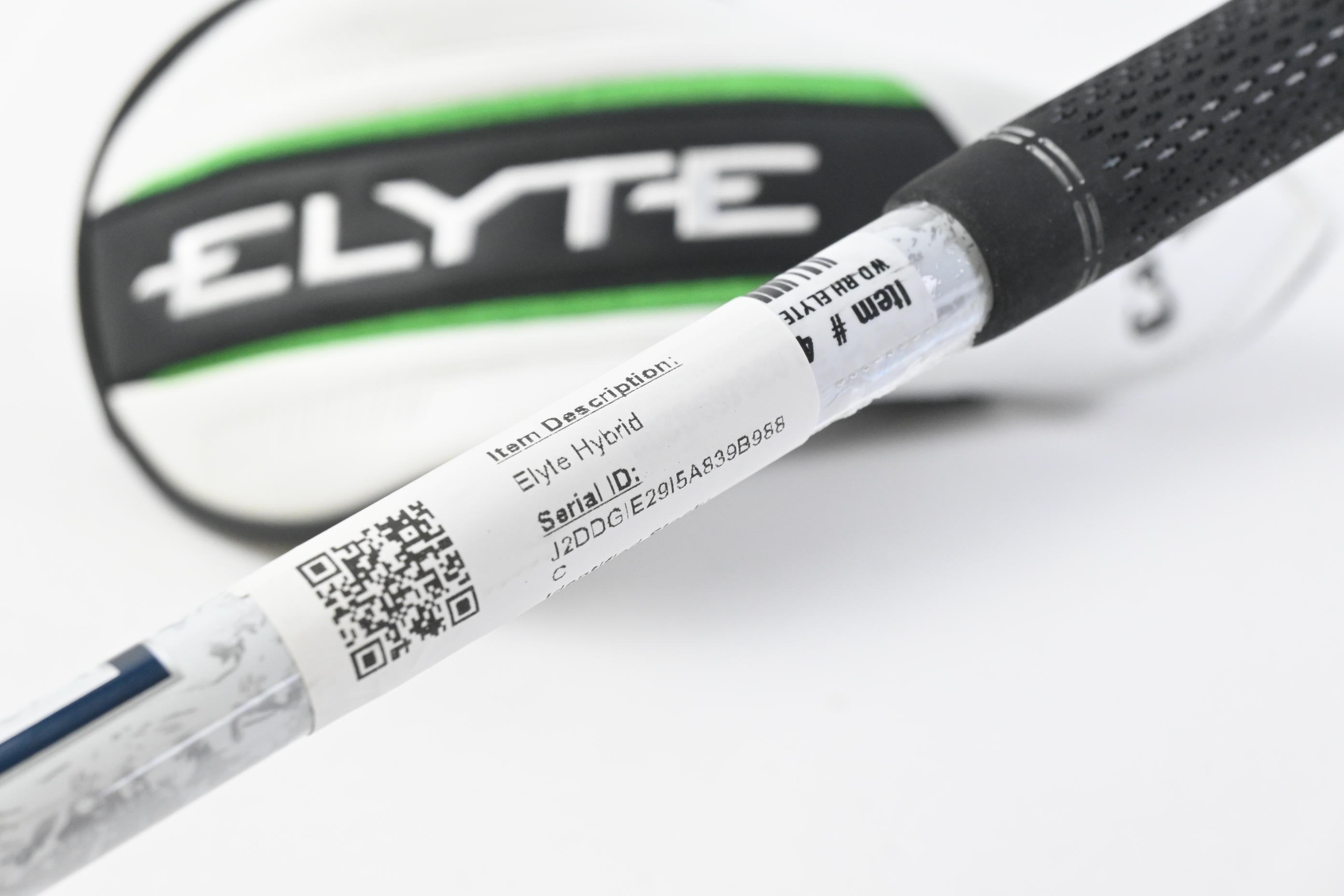 Callaway Elyte #4 Hybrid / 22 Degree / Regular Flex Denali Charcoal 60 Shaft