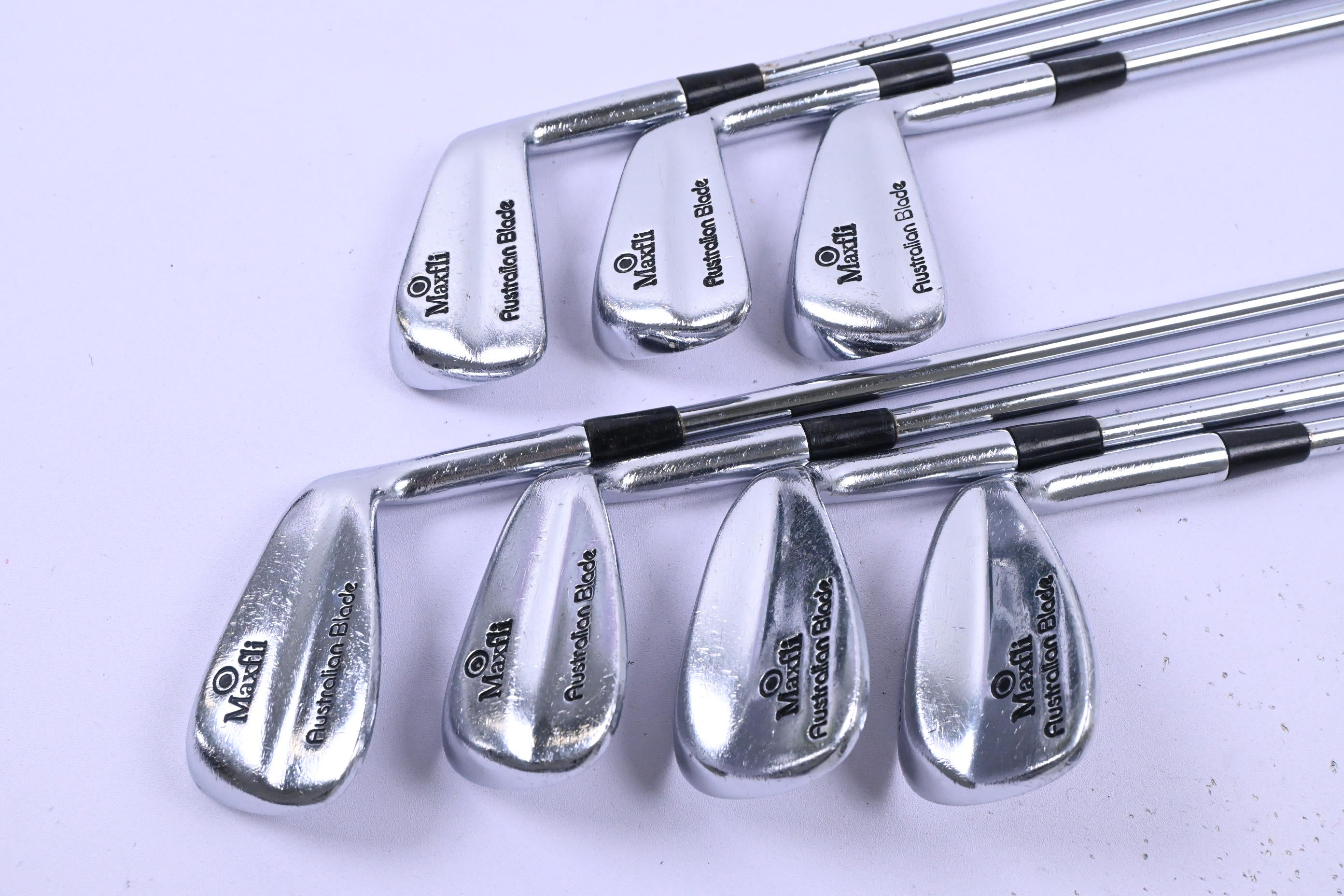 Maxfli Australian Blade Irons / 5-PW+SW / Regular Flex Dynamic Gold R300 Shafts