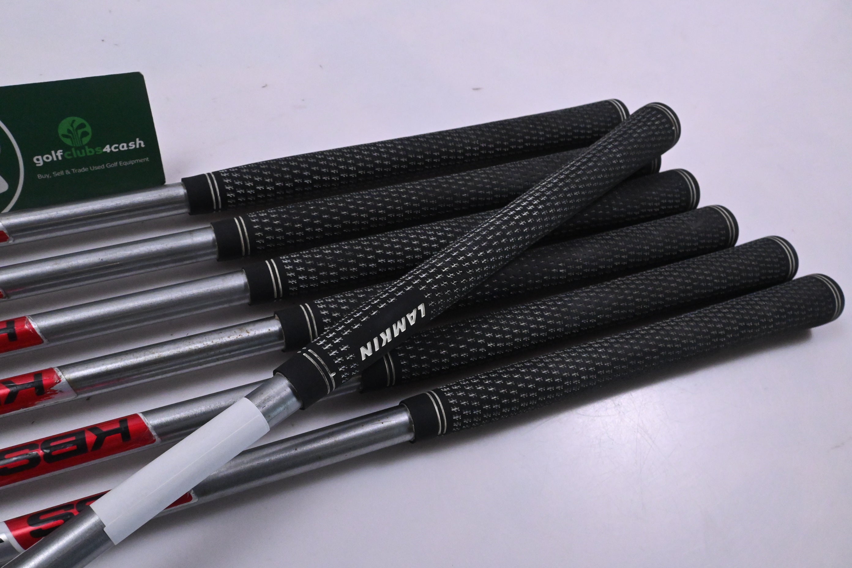 Cobra King Forged Tec Irons / 4-PW / Stiff Flex KBS Tour C-Taper Lite 110 Shafts