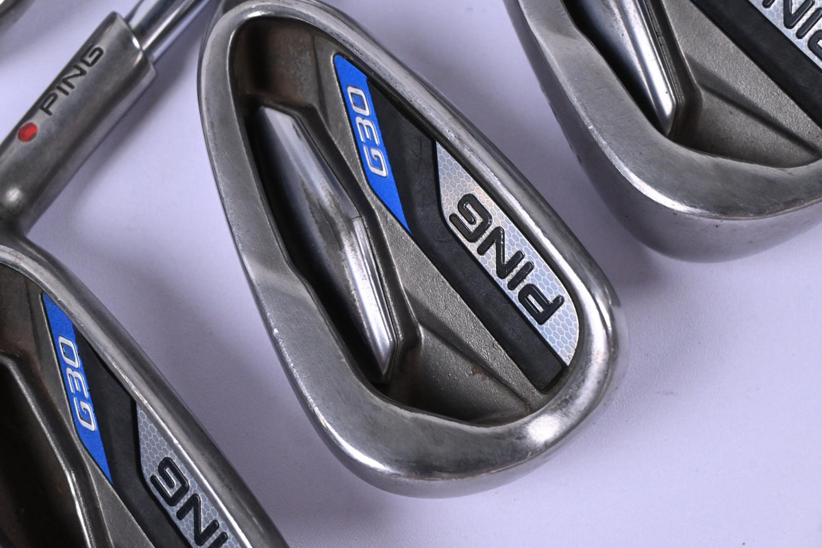 Ping G30 Irons / 4-PW / Red Dot / Regular Flex Steel Shafts
