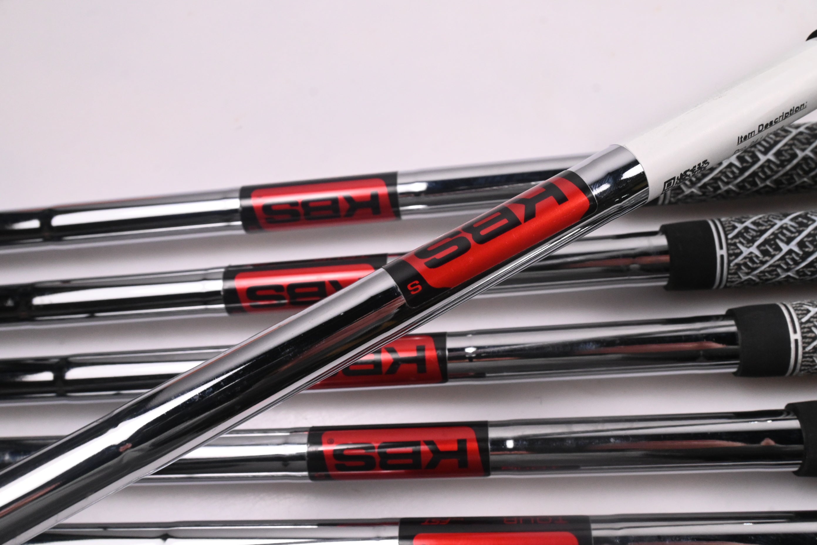 Mizuno Pro 241 Irons / 4-PW / Stiff Flex KBS Tour Shafts