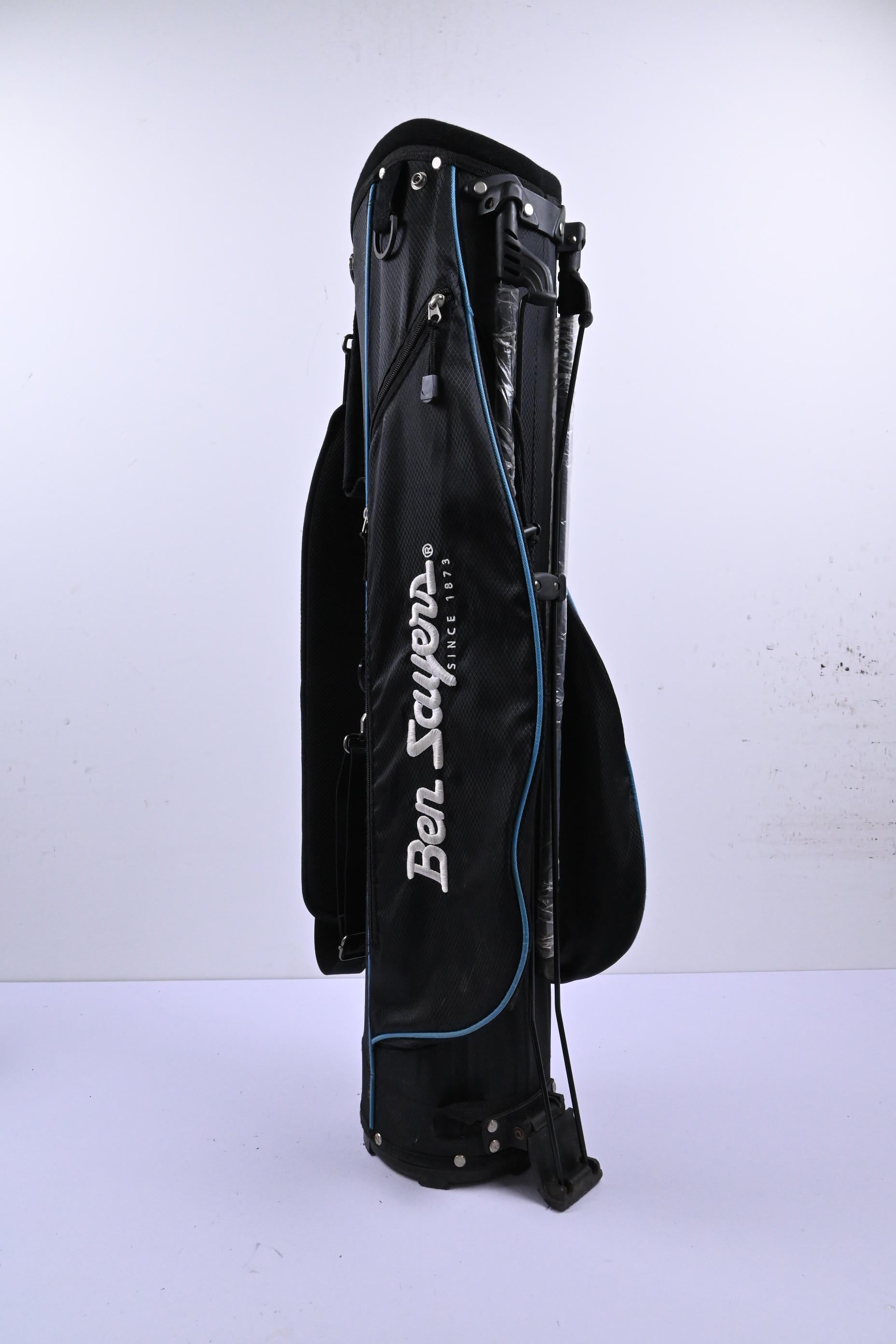 Ben Sayers Cart Bag / 4-Way Divider / Black & Blue