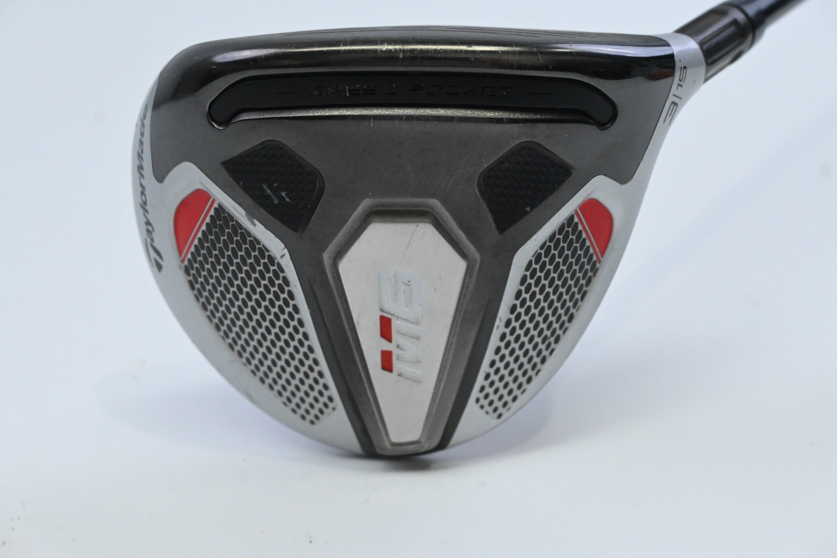 Taylormade M6 #3 Wood / 15 Degree / Stiff Flex Fujikura Atmos Orange 6 Shaft
