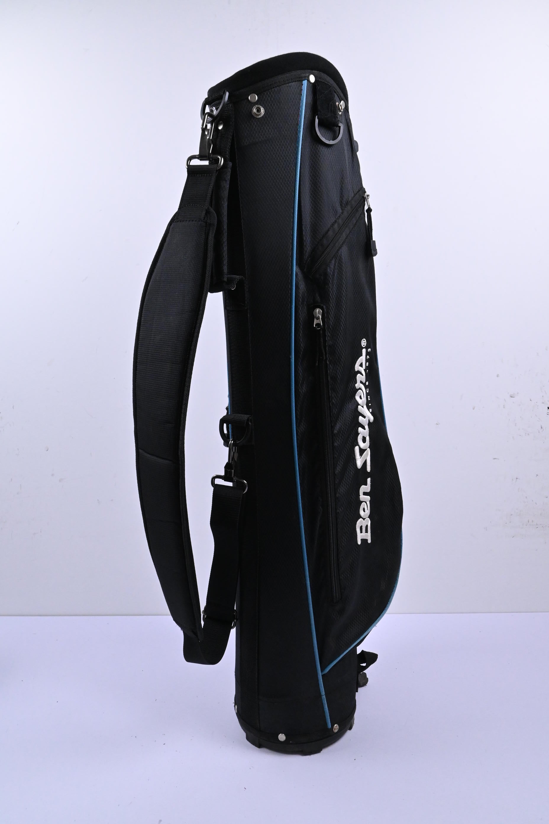 Ben Sayers Cart Bag / 4-Way Divider / Black & Blue