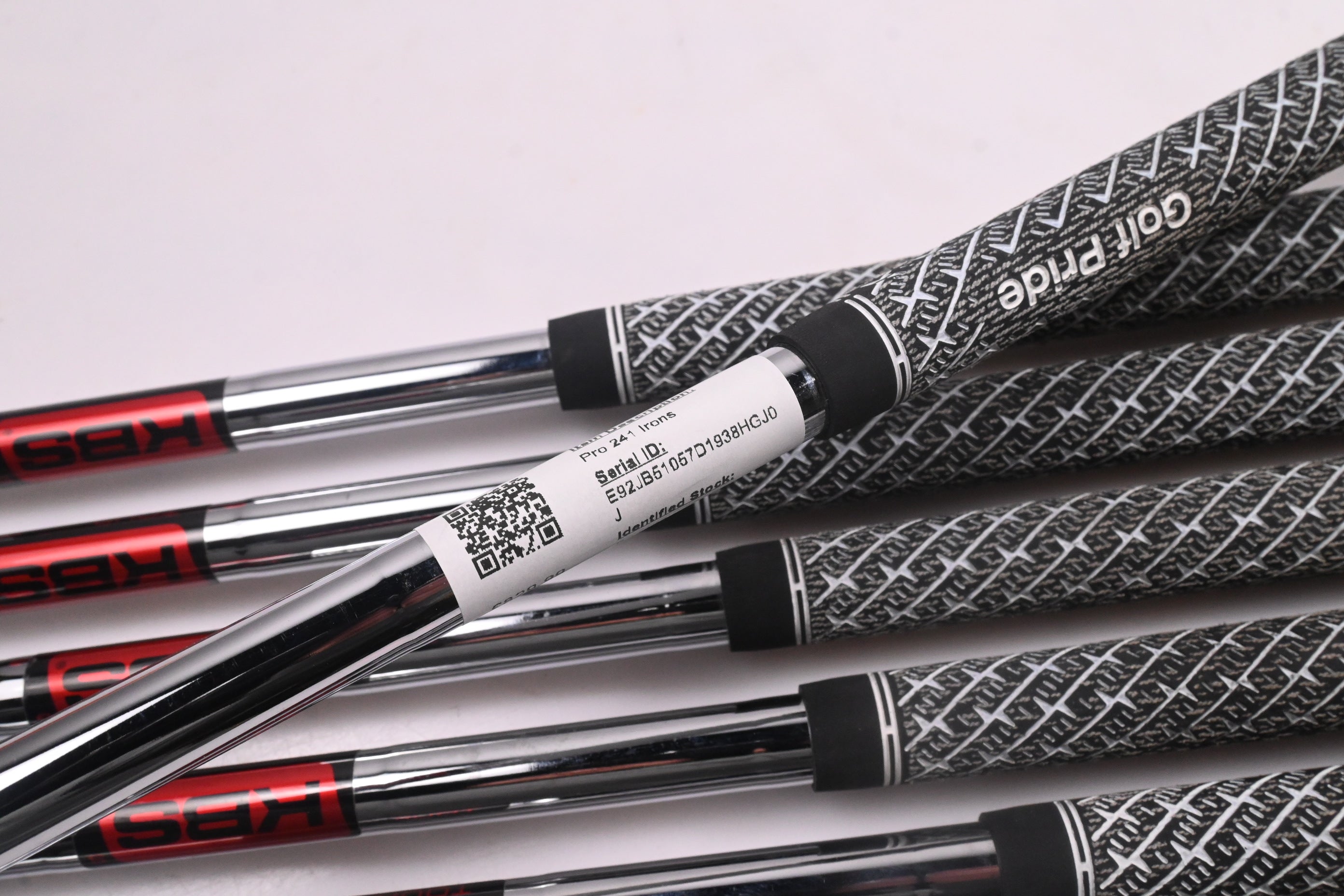 Mizuno Pro 241 Irons / 4-PW / Stiff Flex KBS Tour Shafts