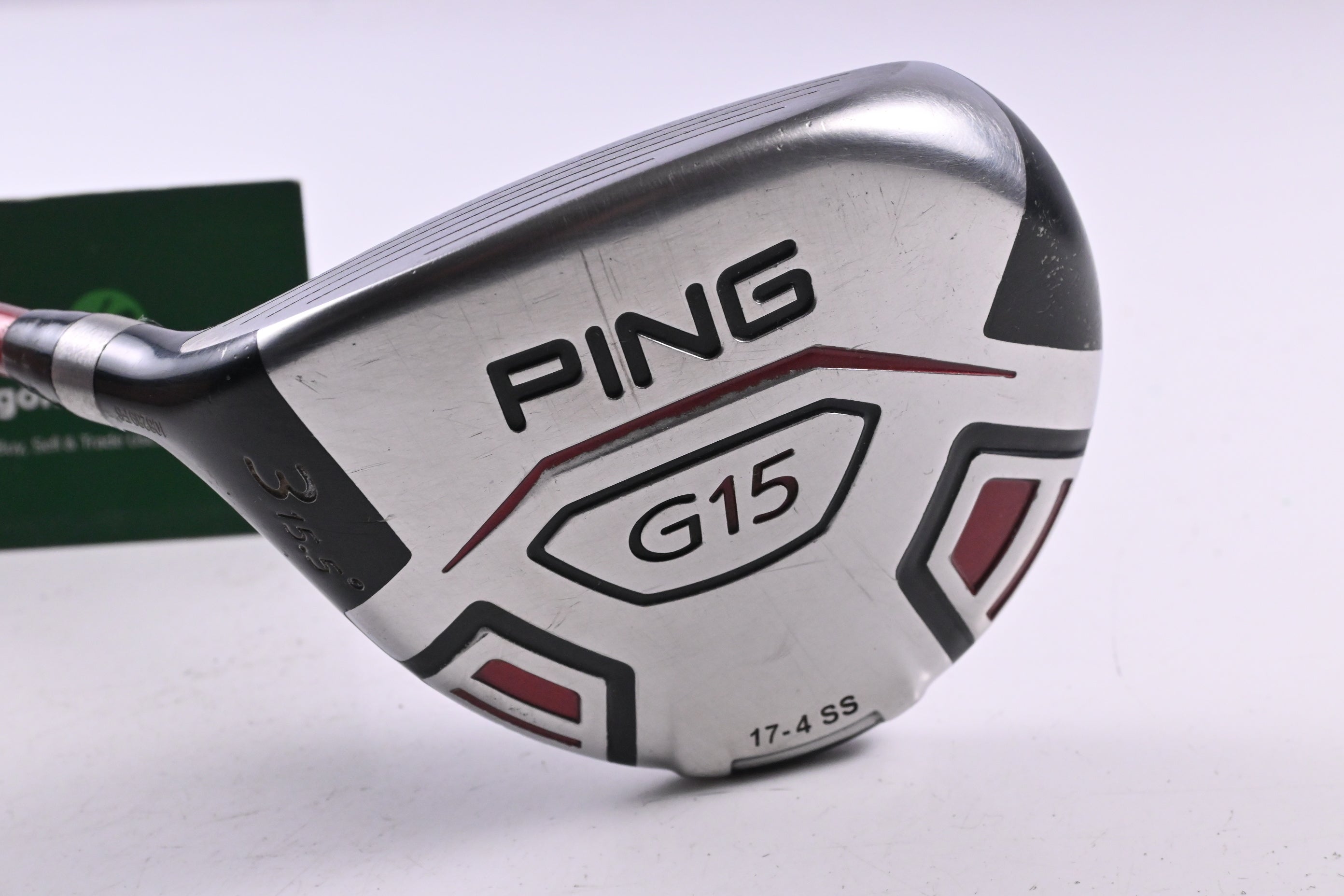 Let Hand Ping G15 #3 Wood / 15.5 Degree / Regular Flex Ping TFC 149 F