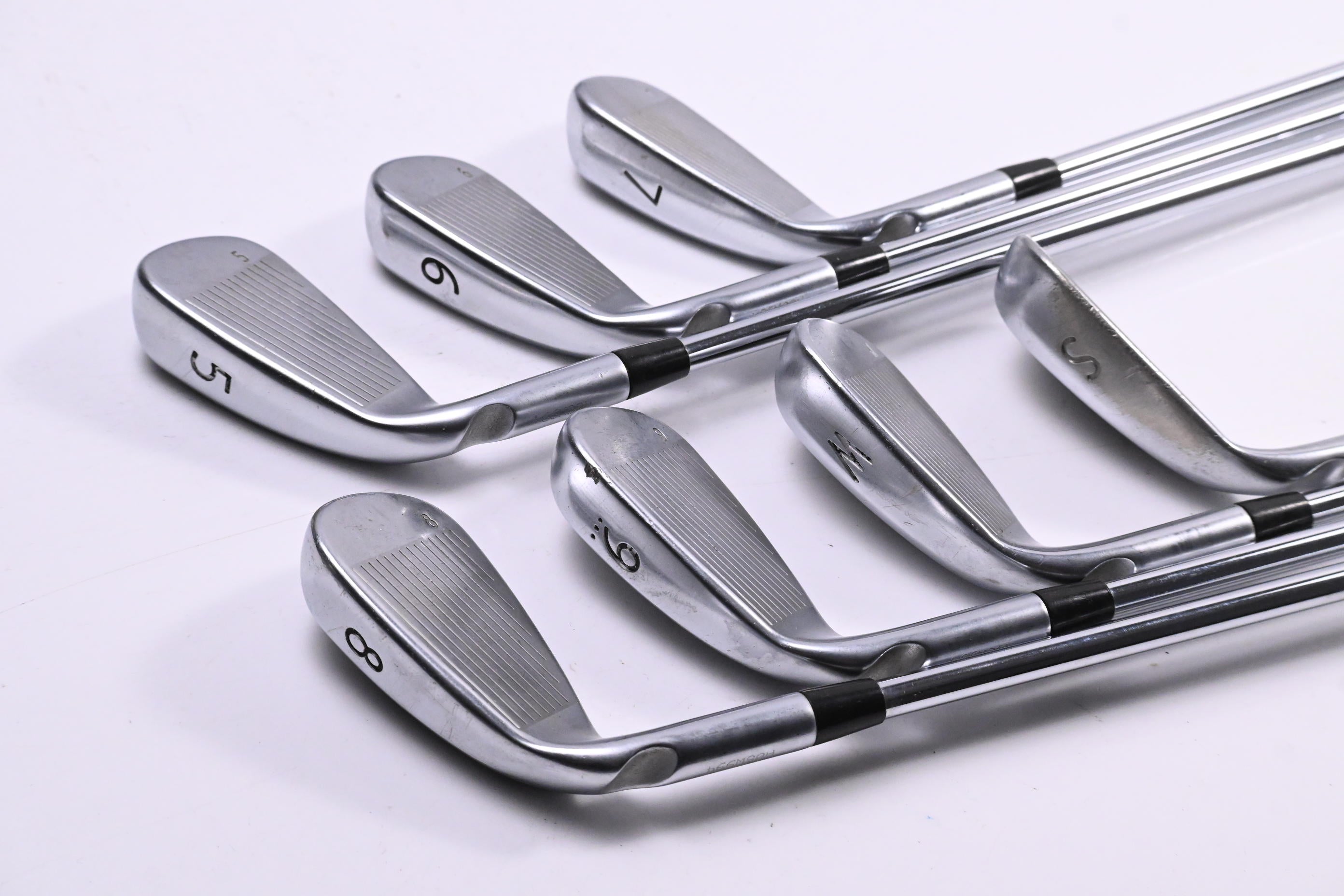 Ping G400 Irons / 5-PW+SW / Black Dot / Senior Flex Ping CFS Distance Shafts