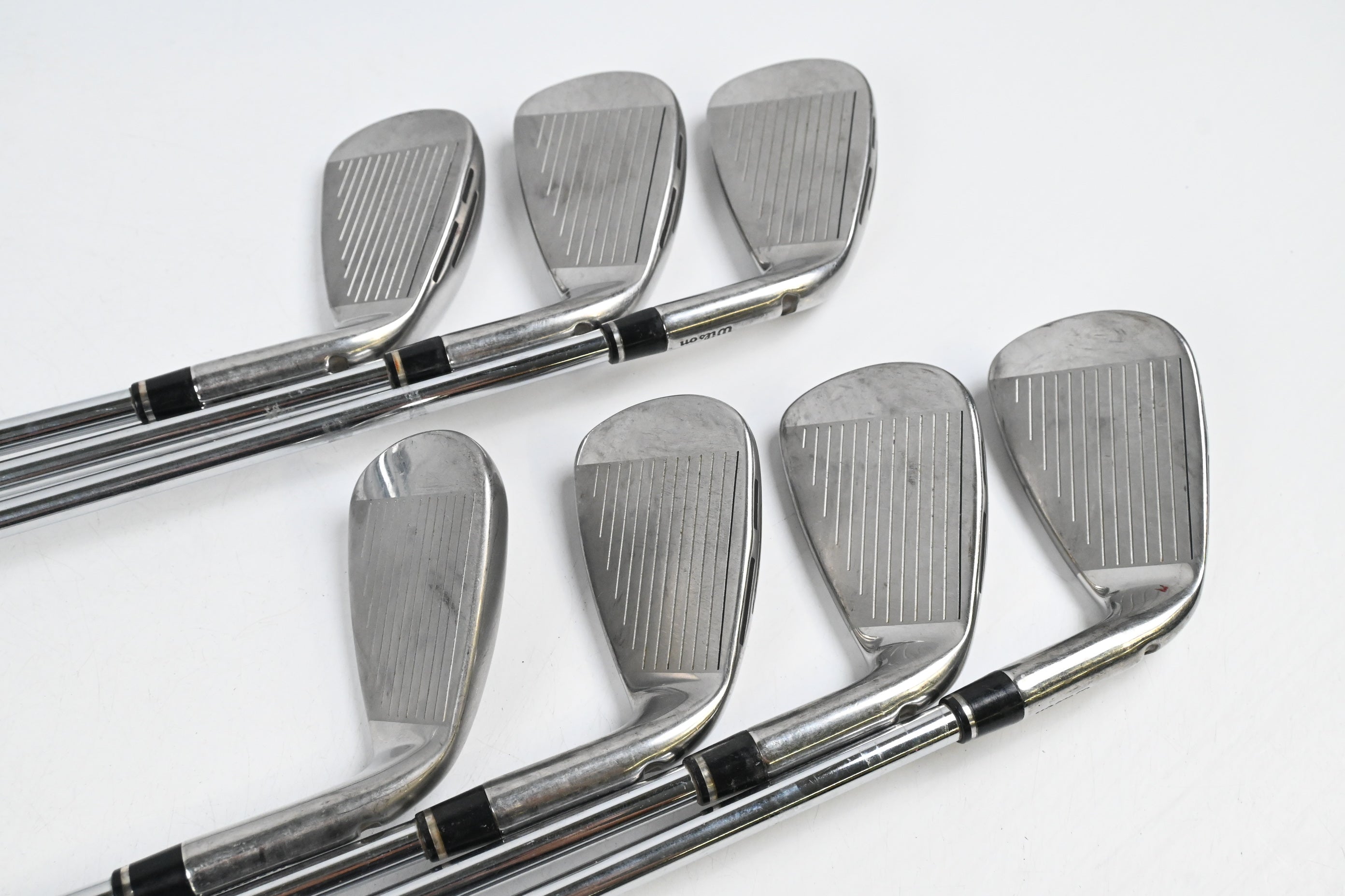 Left Hand Wilson D9 Irons / 5-PW+SW / Regular Flex KBS MAX Ultralite Shafts