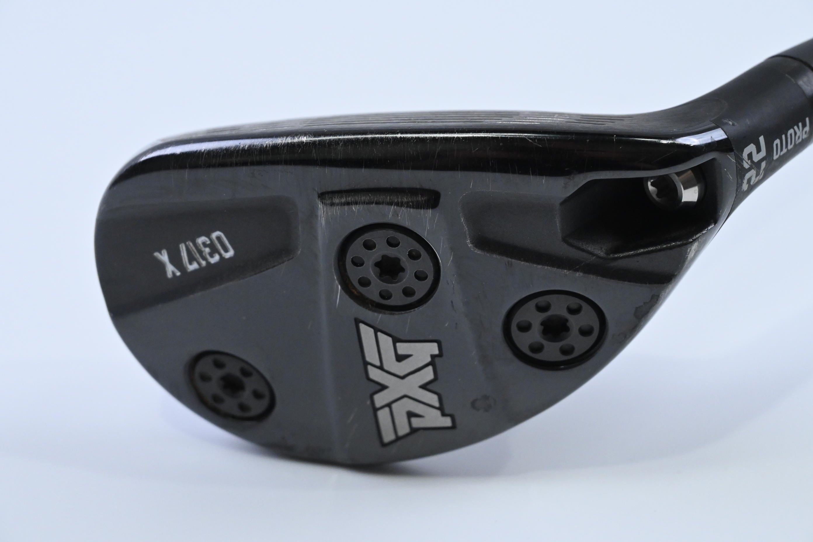PXG 0317 X Prototype #4 Hybrid / 22 Degree / Regular Flex Evenflow Riptide 80