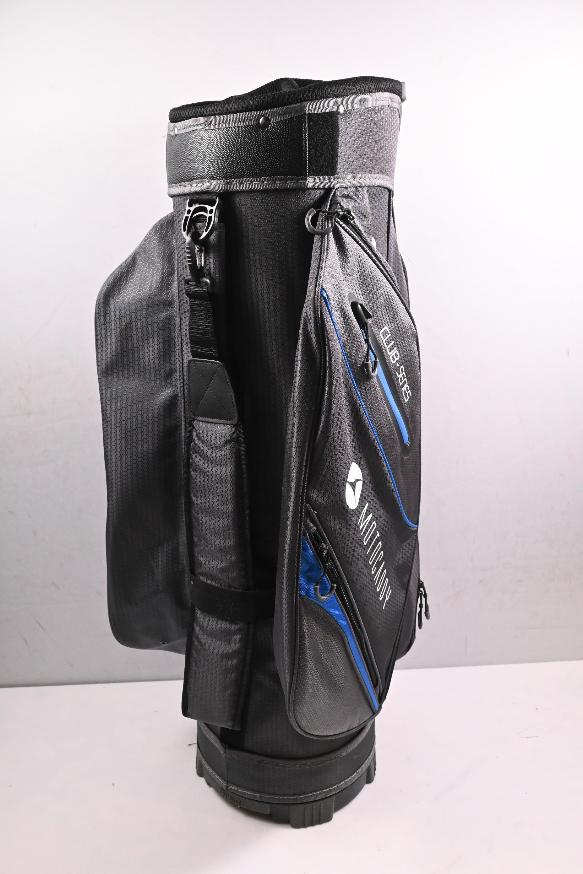 Motocaddy Club Series Cart Bag / 14-Way Divider / Grey, Blue