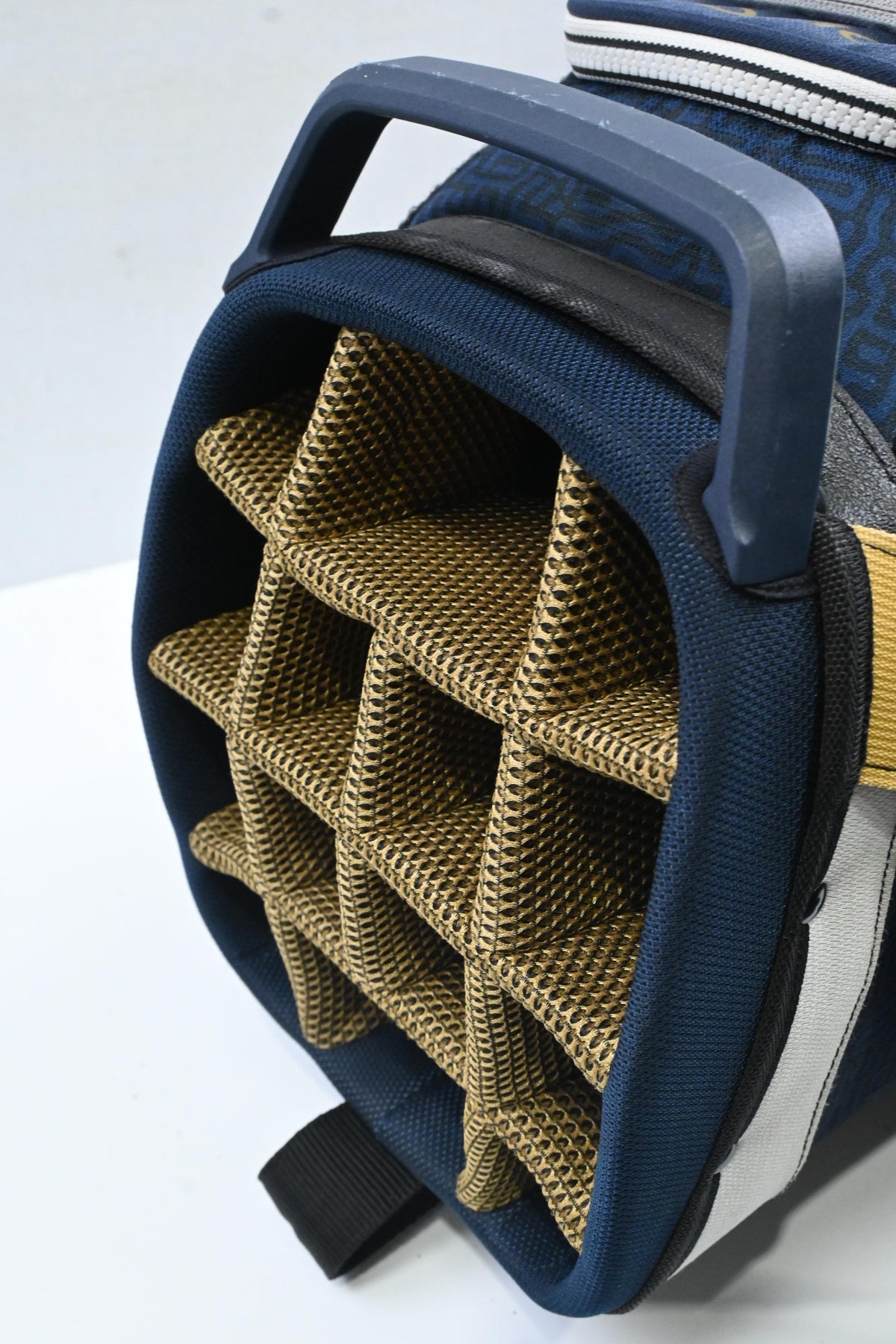 Ping Traverse Cart Bag / 14-Way / Navy, White, Gold
