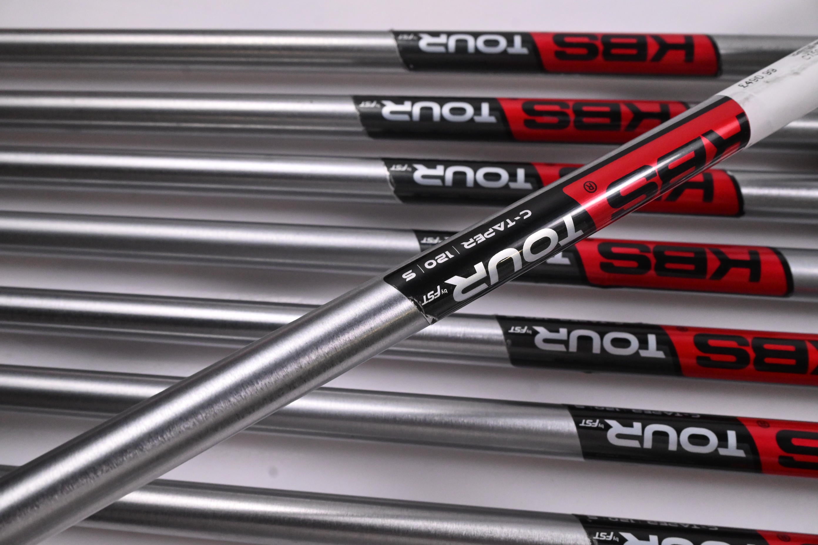 Titleist T100 2019 Irons / 3-PW / Stiff Flex KBS Tour C-Taper 120 Shafts