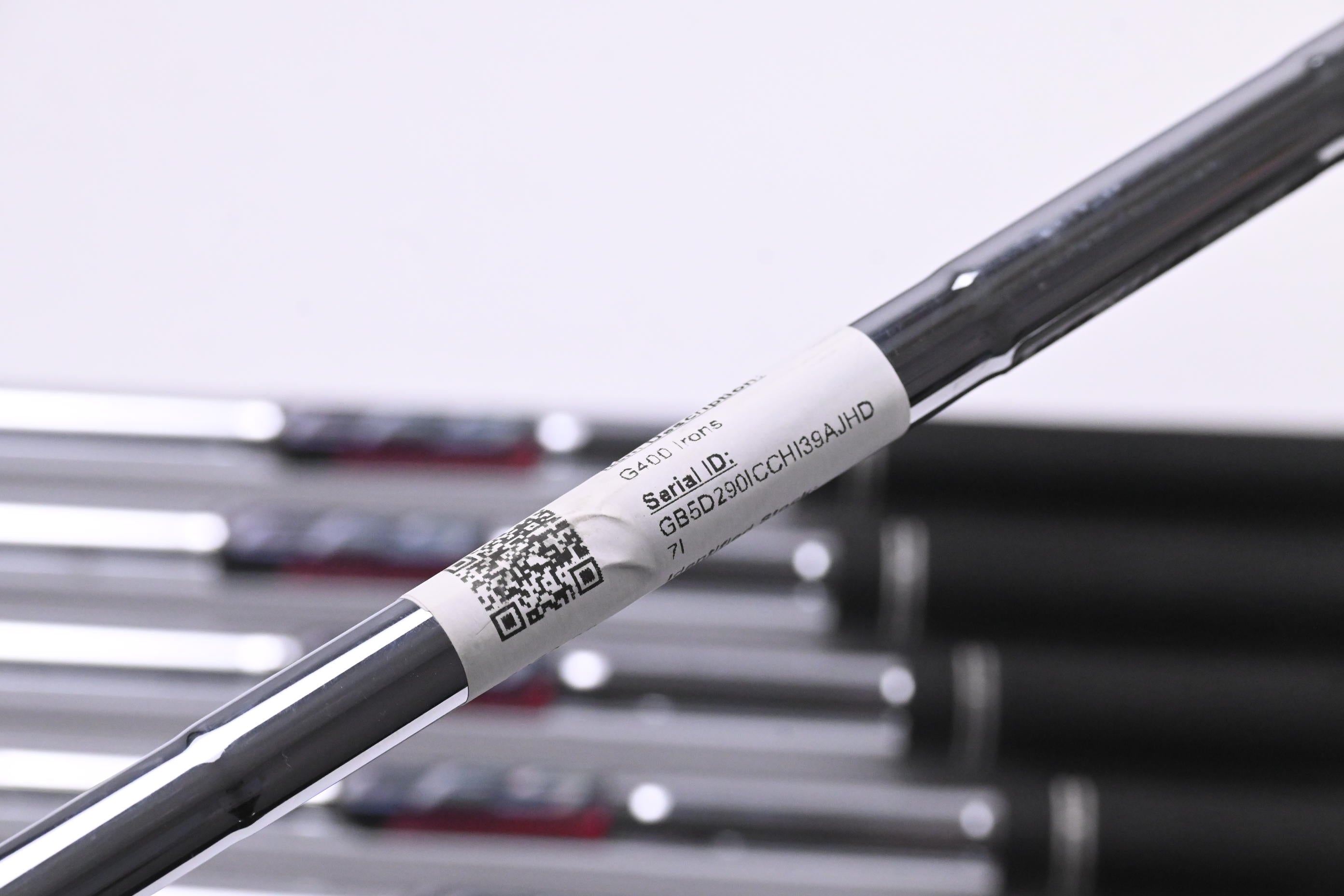 Ping G400 Irons / 5-PW+SW / Black Dot / Senior Flex Ping CFS Distance Shafts