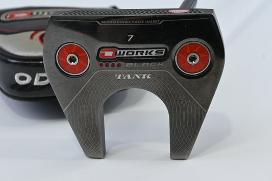 Odyssey O-Works Black Tank 7 Putter / 34 Inch