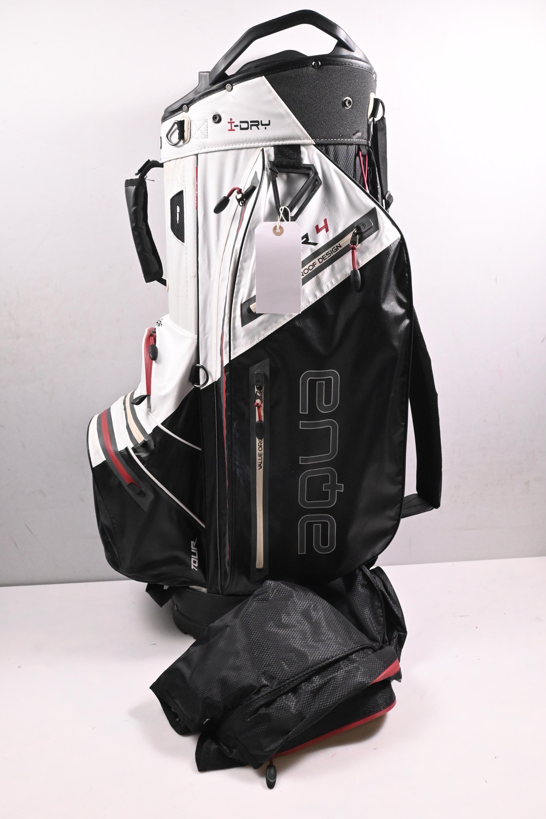 Big Max Tour 4 Cart Bag / 14-Way Divider / Black, White, Red
