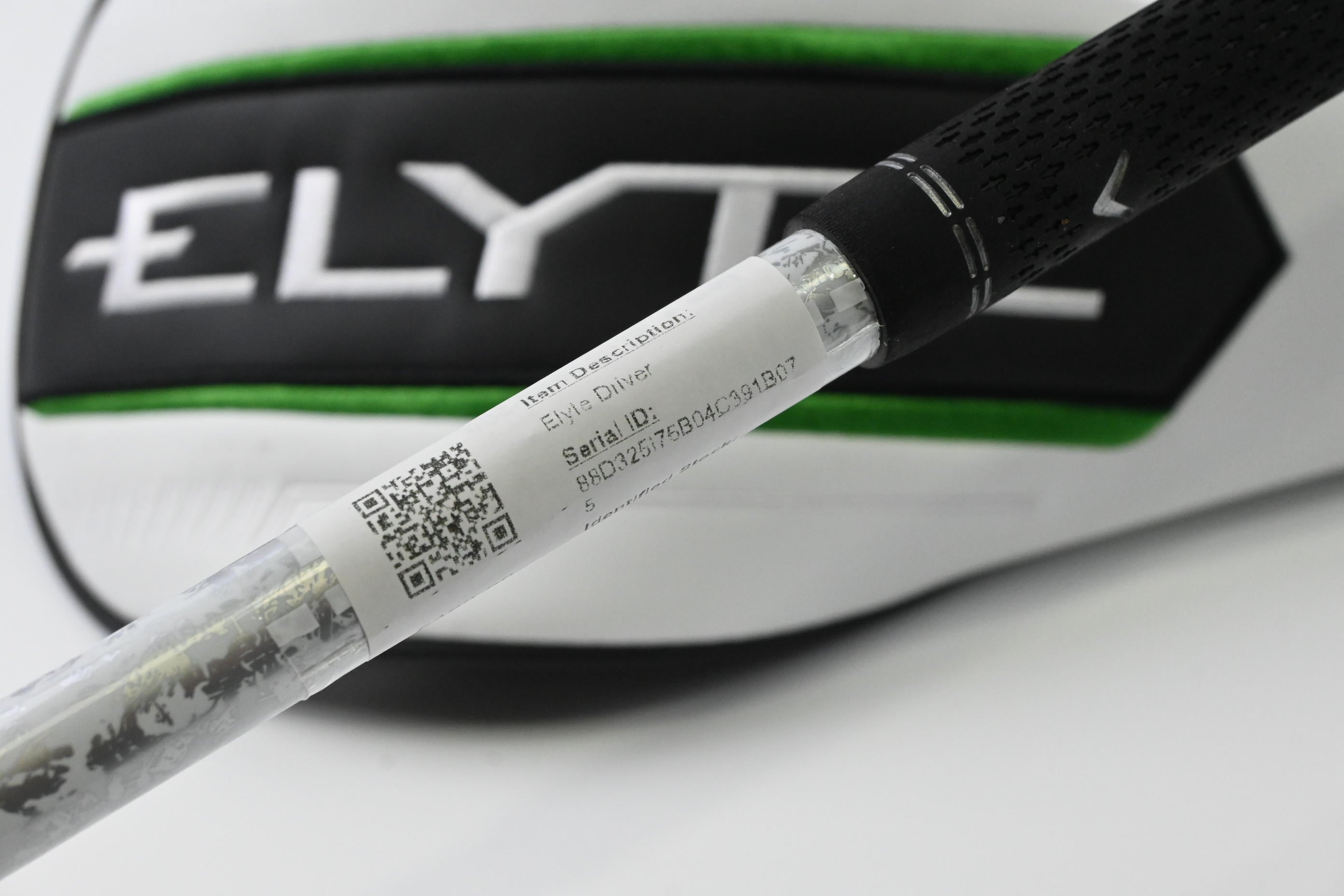Callaway Elyte Driver / 10.5 Degree / Regular Flex Denali Charcoal 50 Shaft