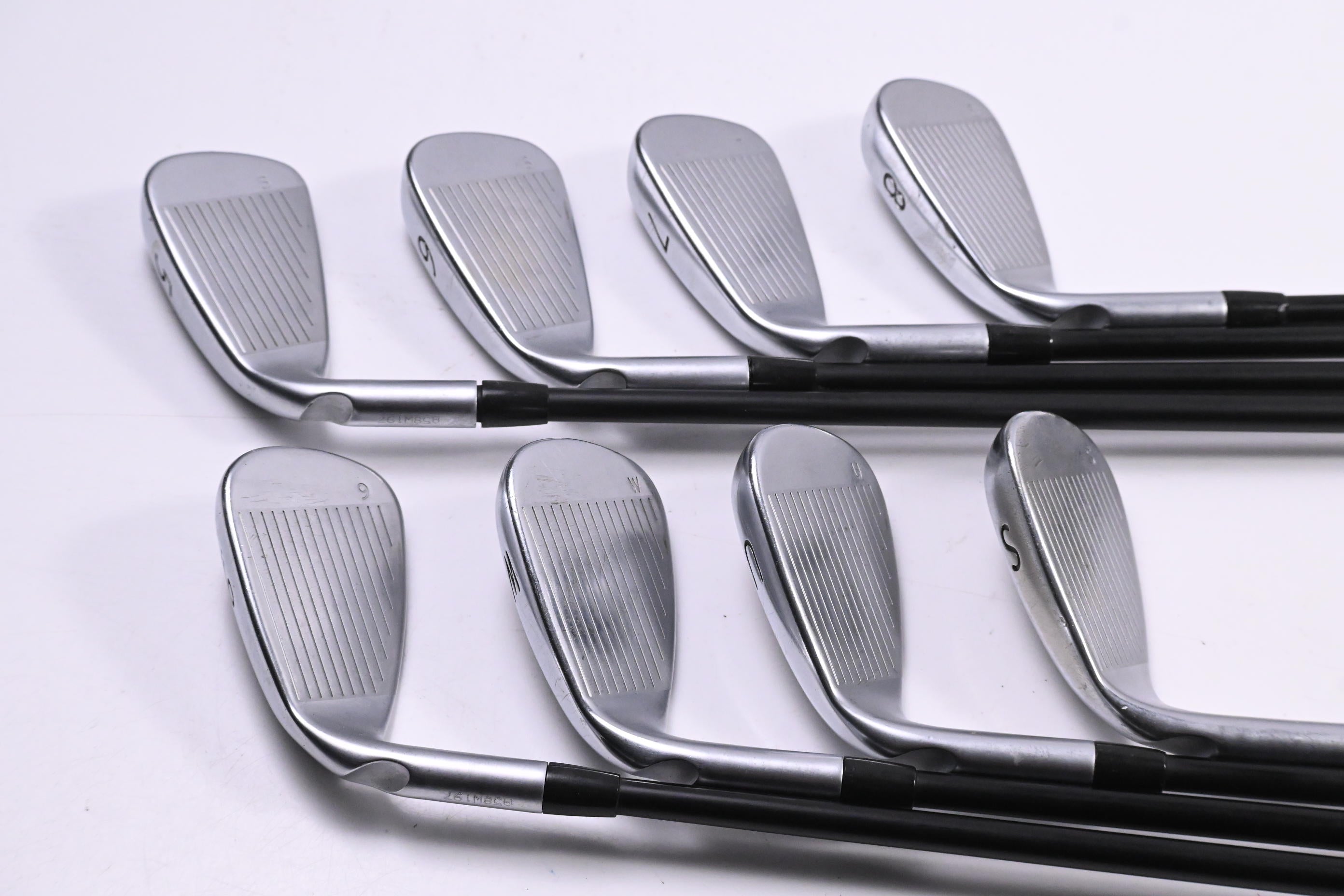 Ping G400 Irons / 5-PW+GW+SW / Green Dot / Senior Flex Ping Alta CB Shafts