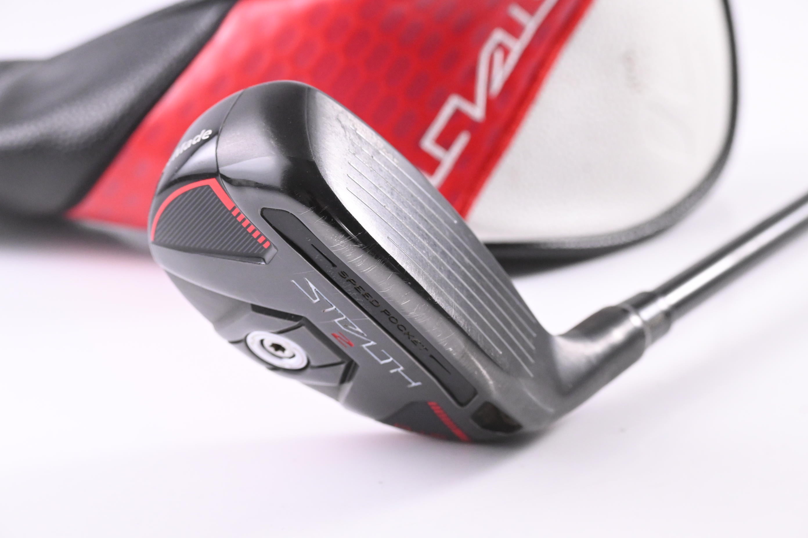 Taylormade Stealth 2 Plus #3 Hybrid / 19.5 Degree / Stiff Flex Kai'li Red 85 Shaft