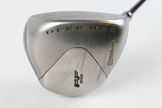 Wilson Deep Red Driver / 9 Degree / Stiff Flex Wilson PF 350 Shaft