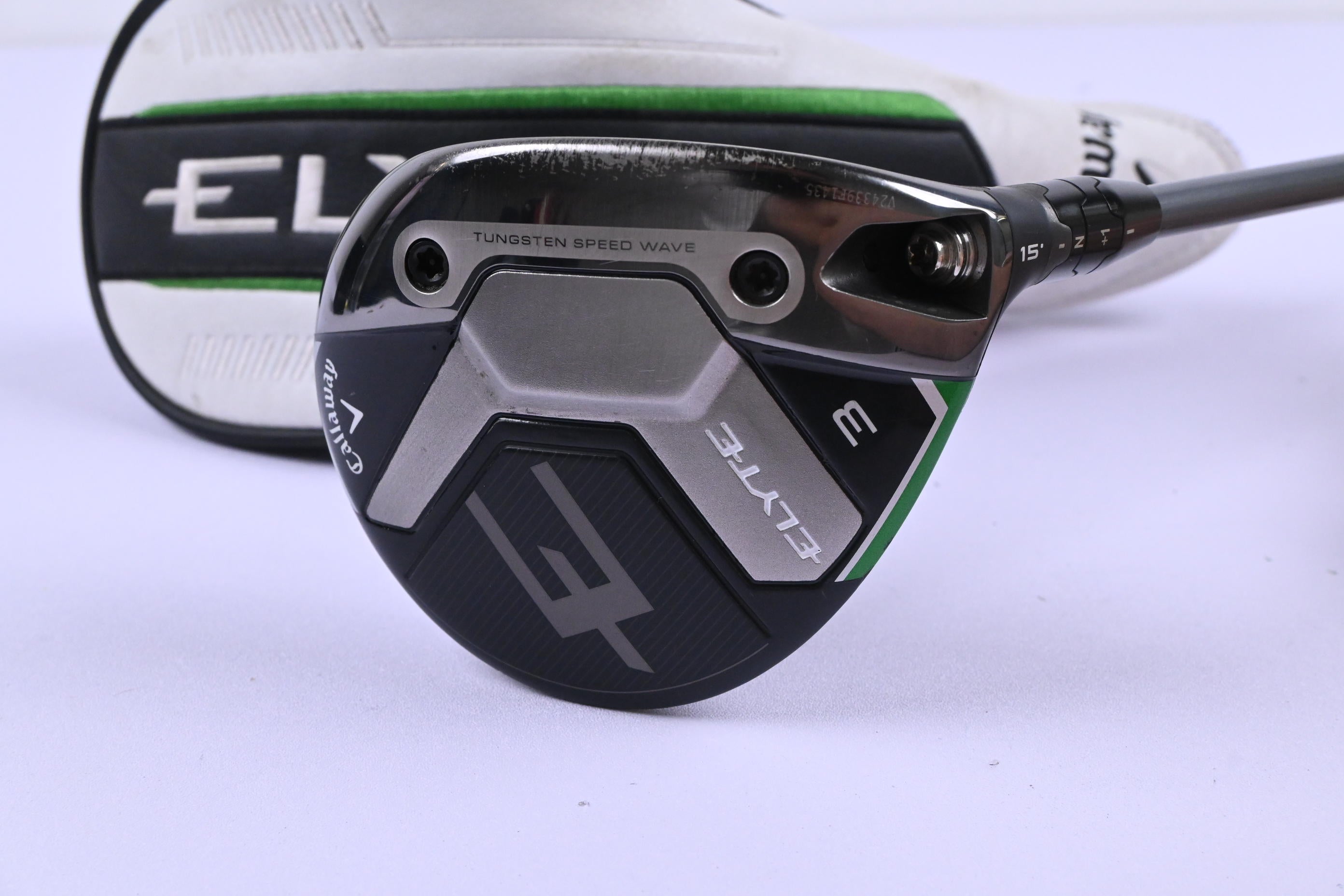 Callaway Elyte #3 Wood / 15 Degree / X-Flex Denali Charcoal 70 Shaft