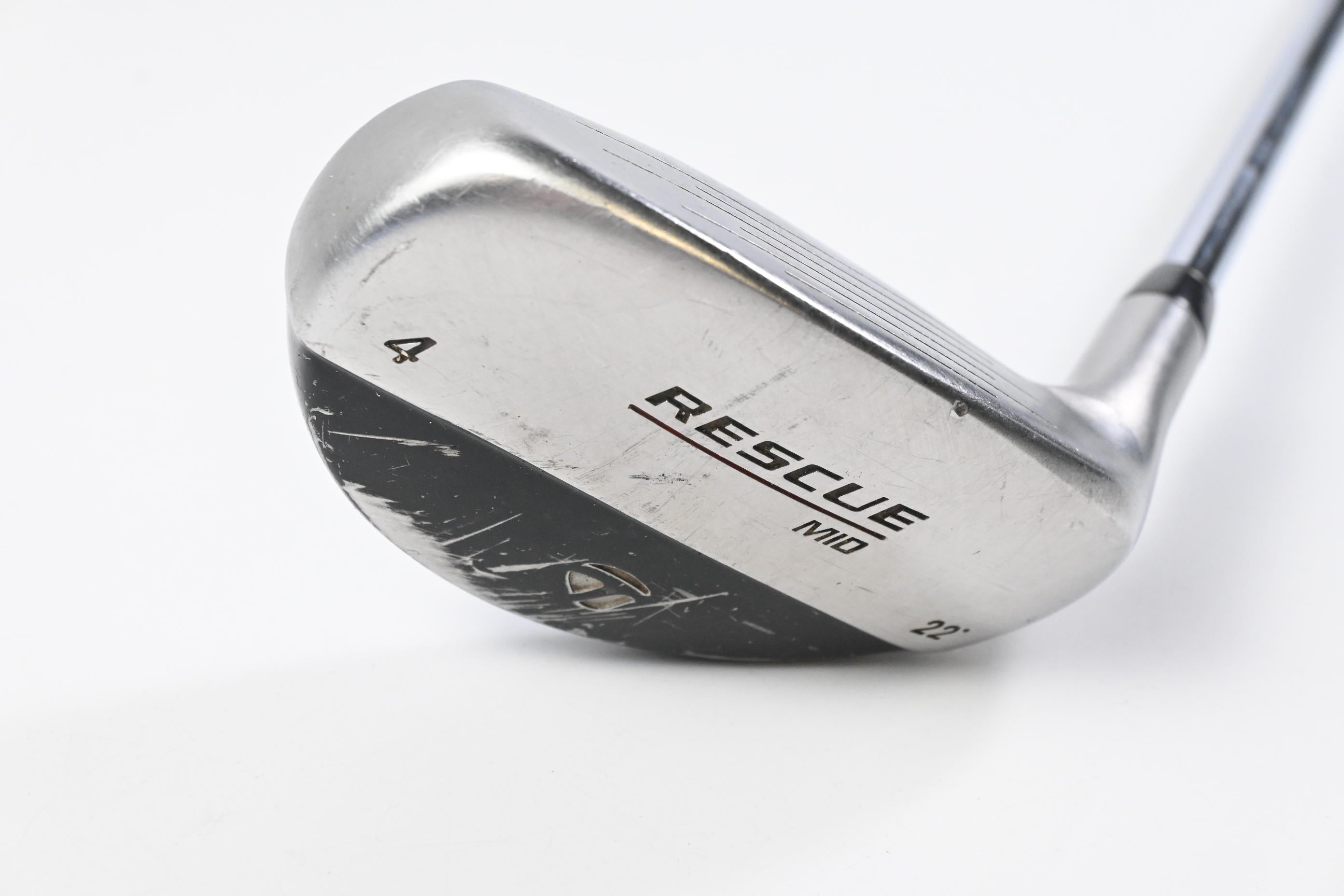 Taylormade Rescue Mid #4 Hybrid / 22 Degree / Stiff Flex Taylormade Shaft
