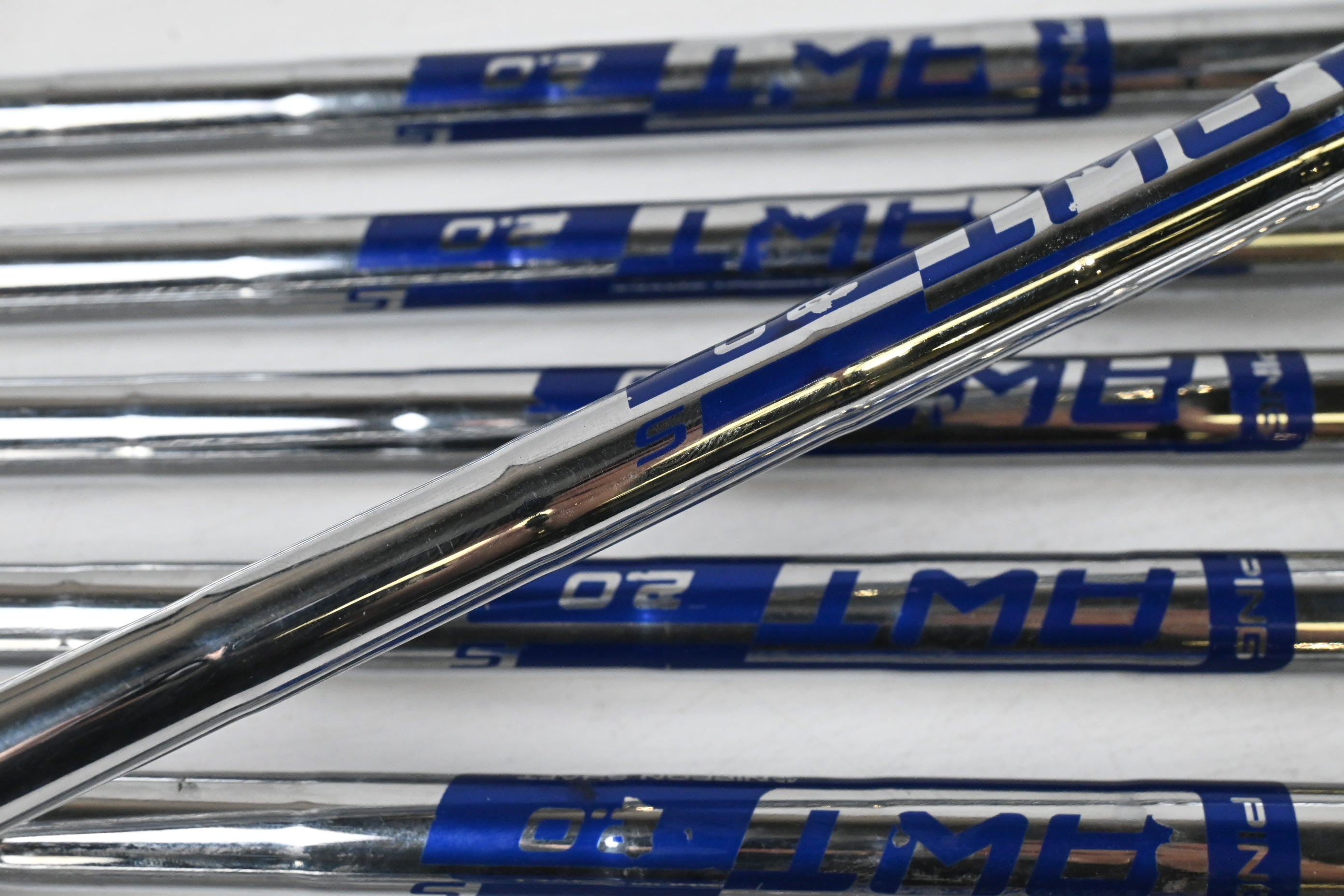 Ping i500 Irons / 4-9i / Blue Dot / Stiff Flex Ping AWT 2.0 Shafts