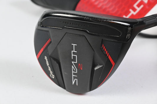 Taylormade Stealth 2 #3 Wood / 15 Degree / Stiff Flex EvenFlow Riptide CB 70