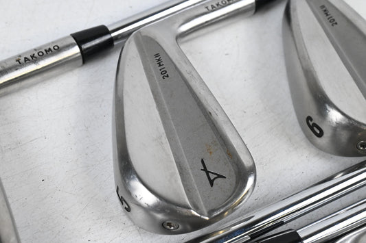 Takomo 201 MKII Irons / 4-PW / Regular Flex KBS Tour Lite Steel Shafts
