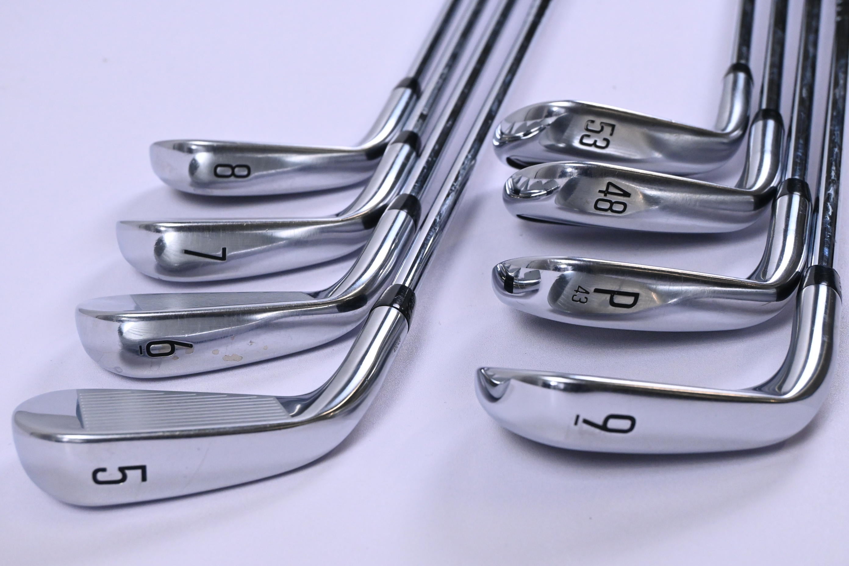 Titleist T300 2021 Irons / 5-PW+GW+SW / Regular Flex AMT Red R300 Shafts