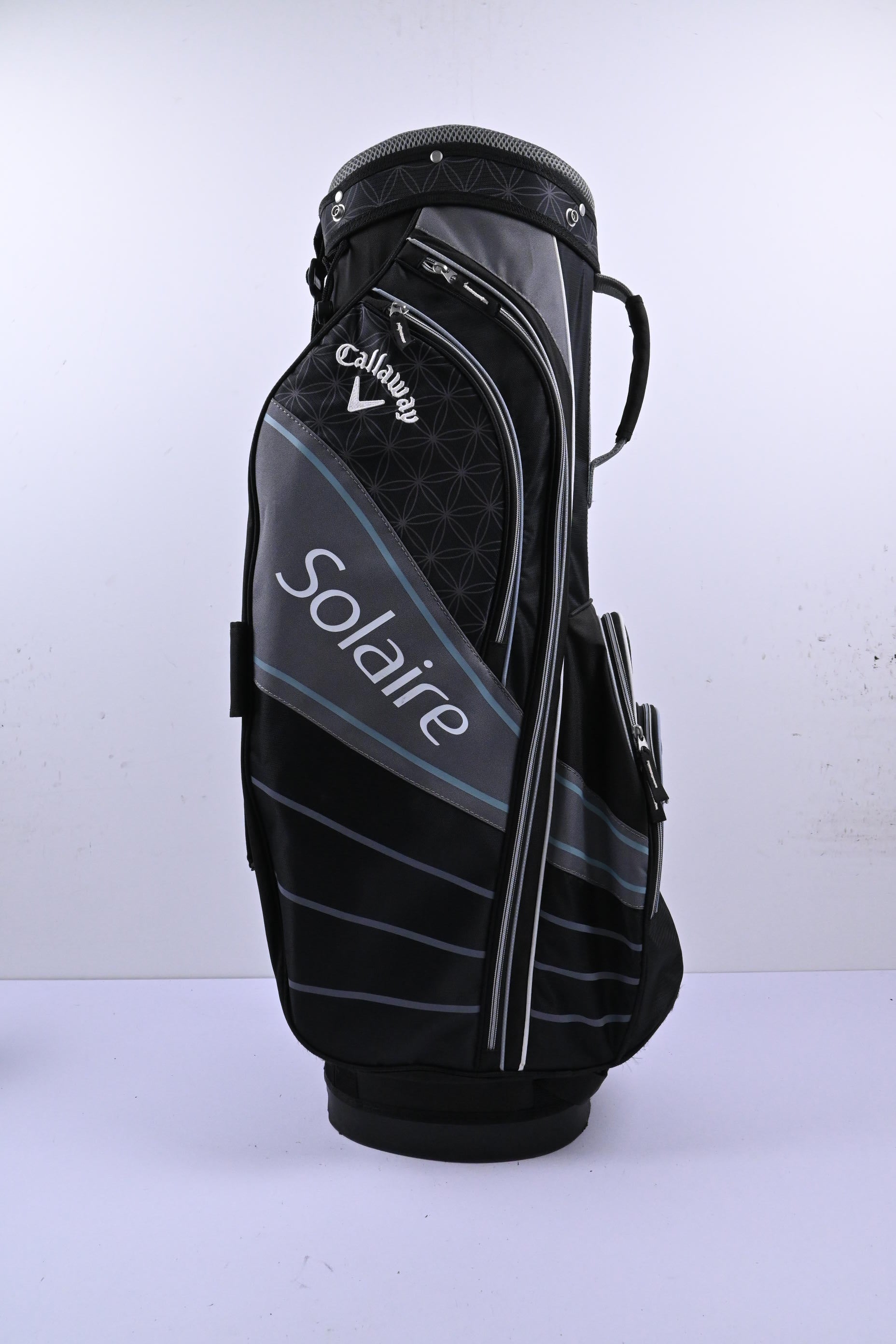 Callaway Solaire Cart Bag / 6-Way Divider / Black & Grey