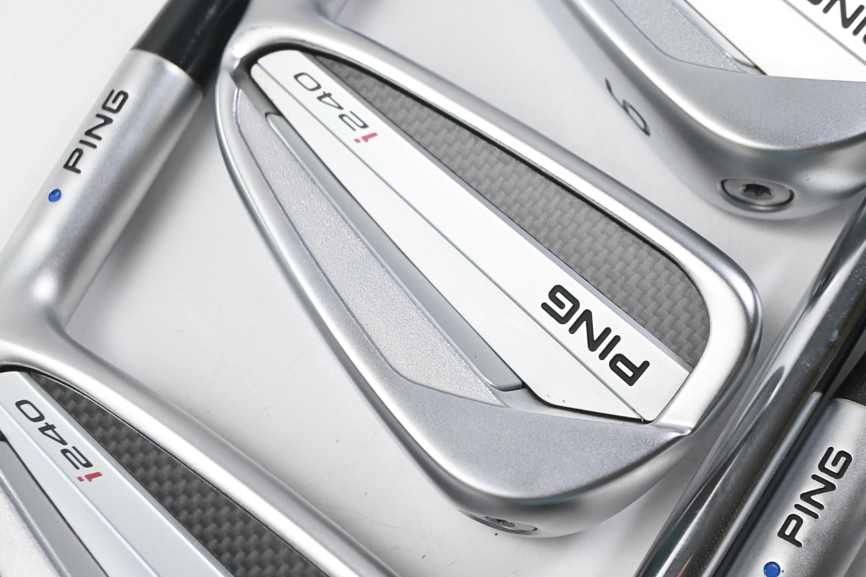 Ping I240 Irons / 4-PW / Blue Dot / Stiff Flex Dynamic Gold 120 S300 Shafts