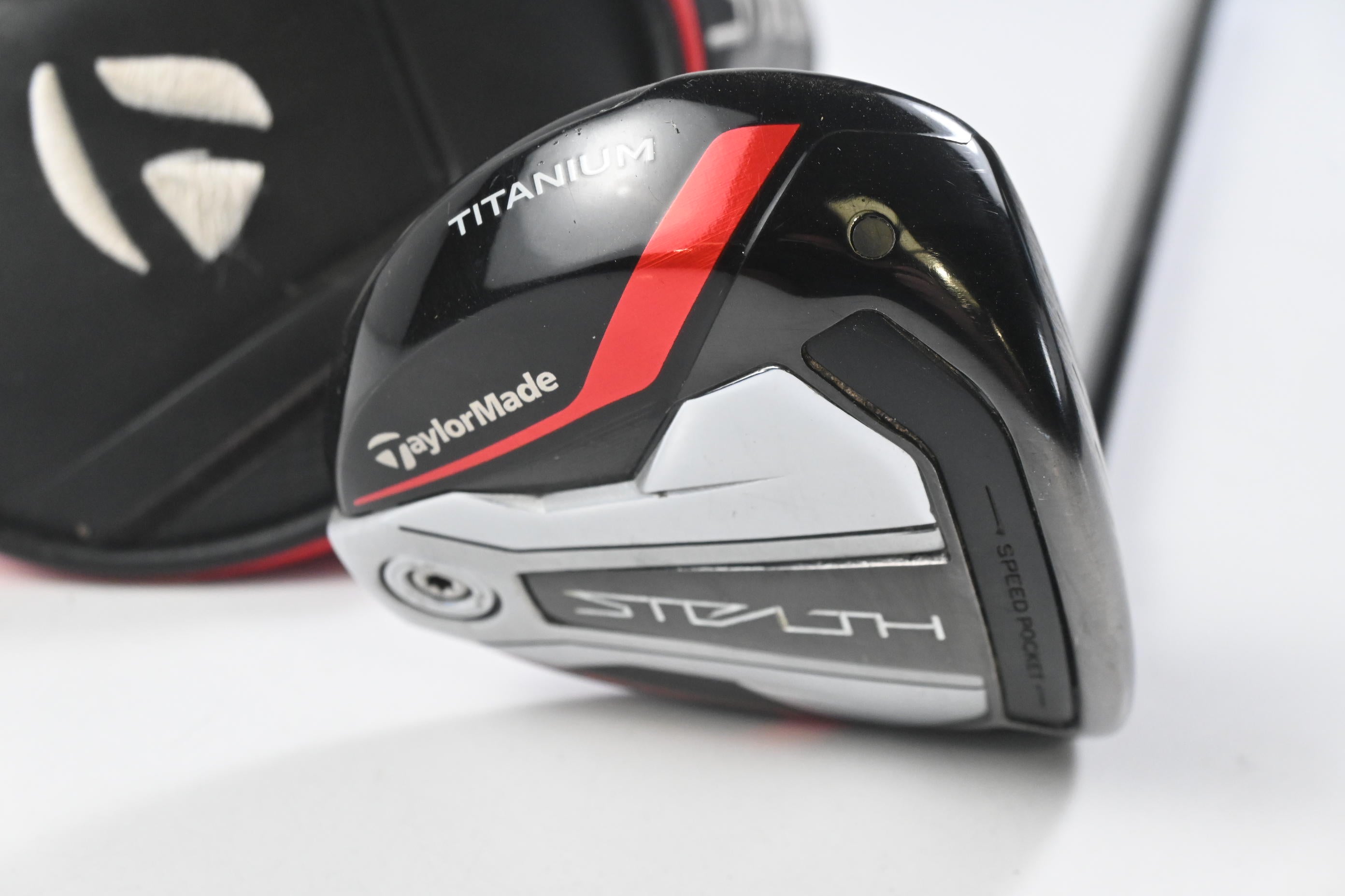 Taylormade Stealth Plus #3 Wood / 13.5 Degree / Stiff Flex HZRDUS Smoke Red RDX