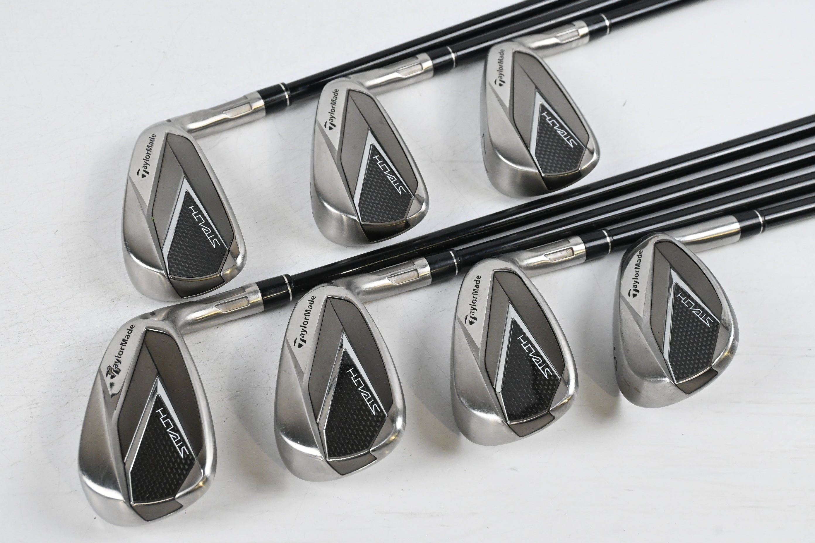 Taylormade Stealth Irons / 5-PW+SW / Regular Flex Ventus Red 6 Shafts