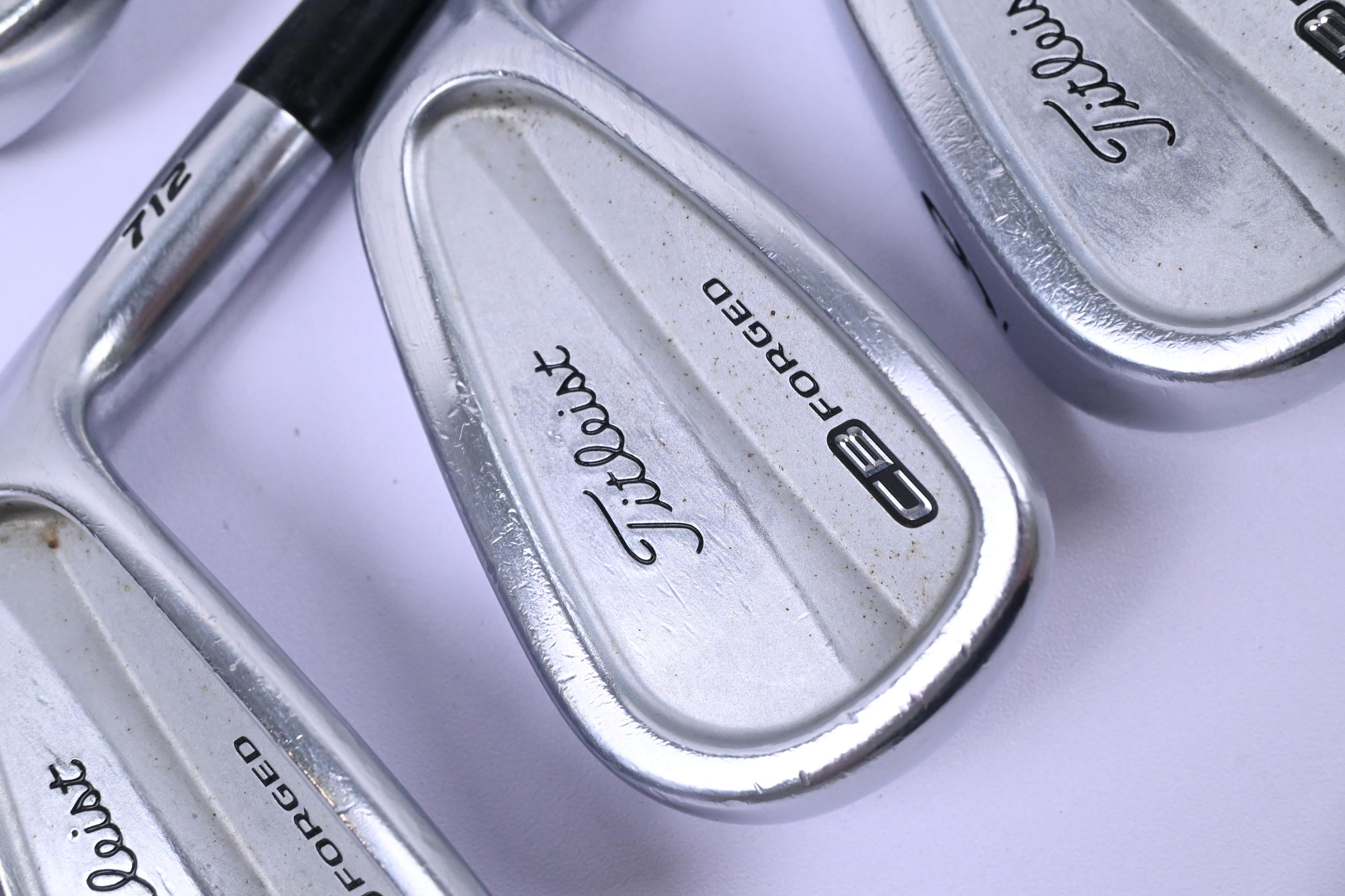 Titleist 712 CB Irons / 4-PW / Regular Plus Flex Project X Rifle Shafts