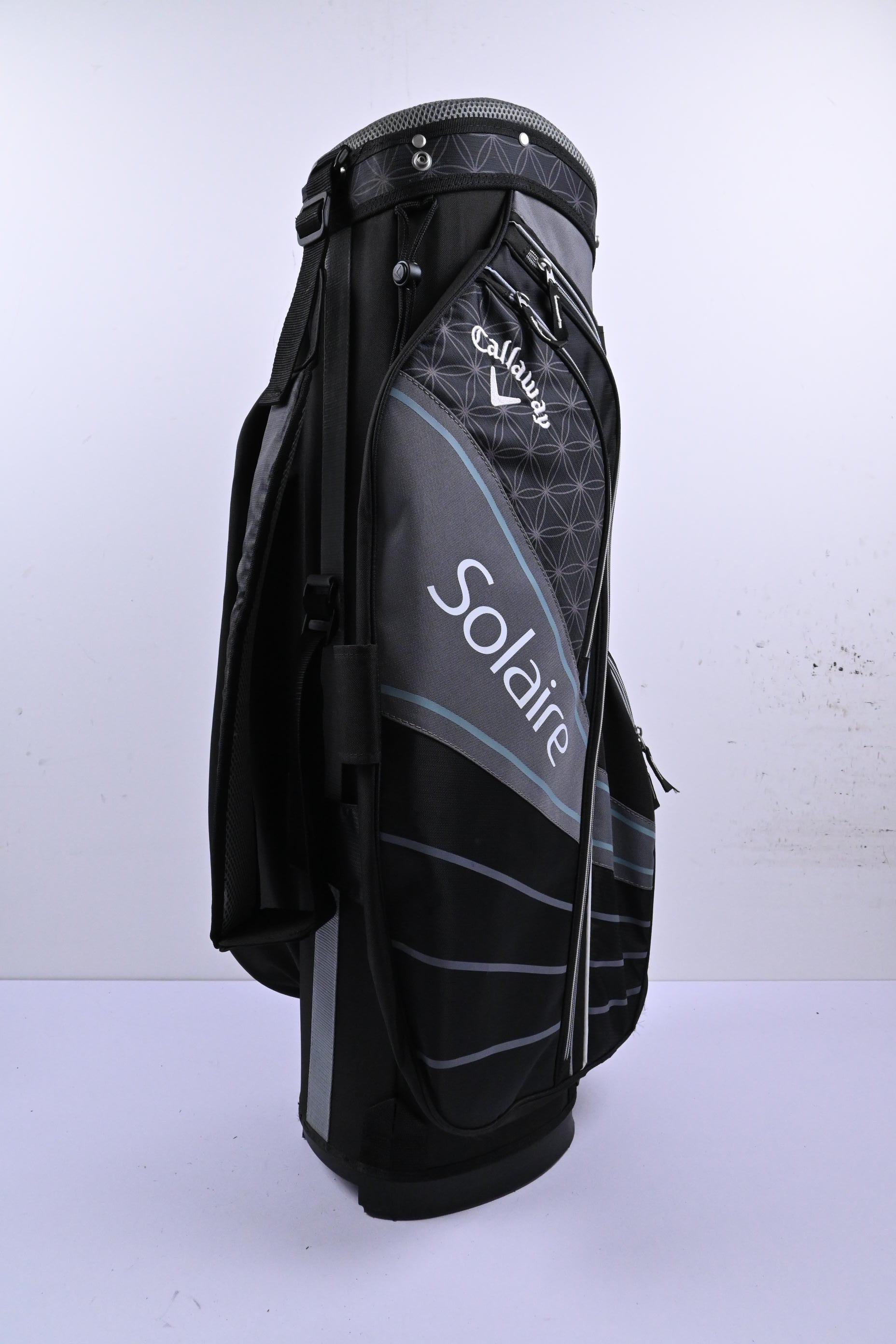 Callaway Solaire Cart Bag / 6-Way Divider / Black & Grey