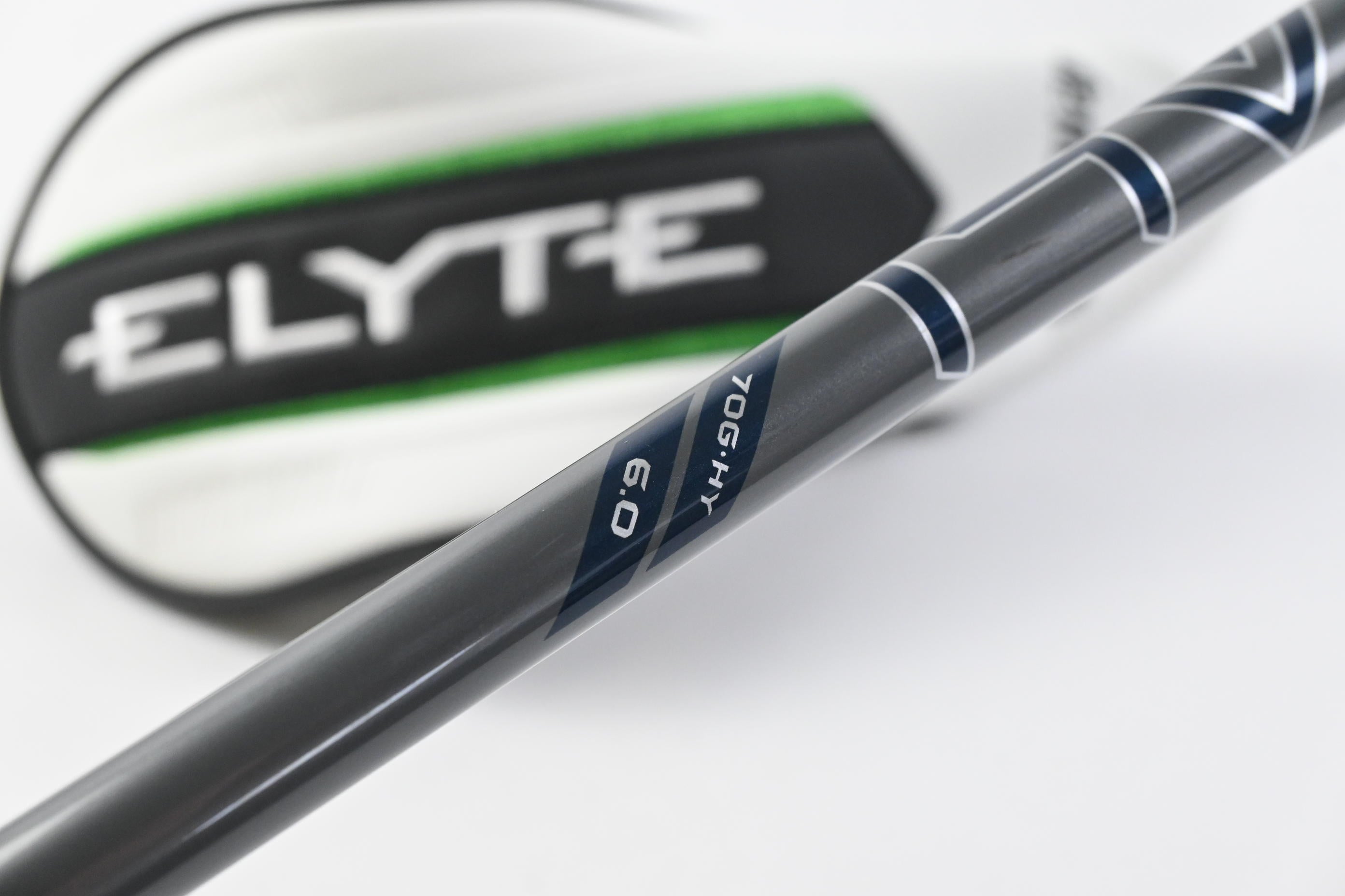 Callaway Elyte #4 Hybrid / 22 Degree / Stiff Flex Denali Charcoal 70 Shaft