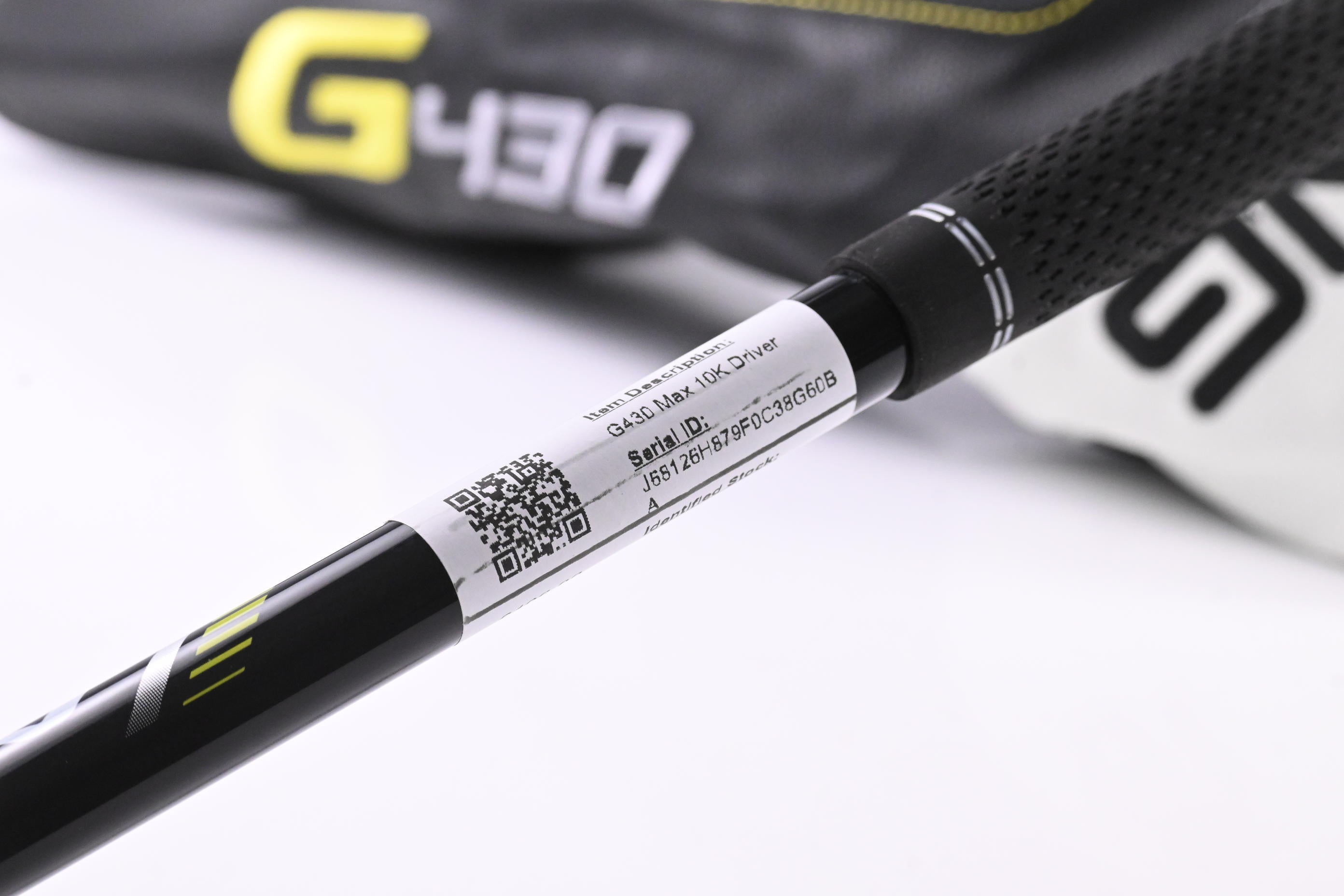 Ping G430 Max 10K Driver / 12 Degree / Senior Flex Ping ALTA CB Black 55 Shaft