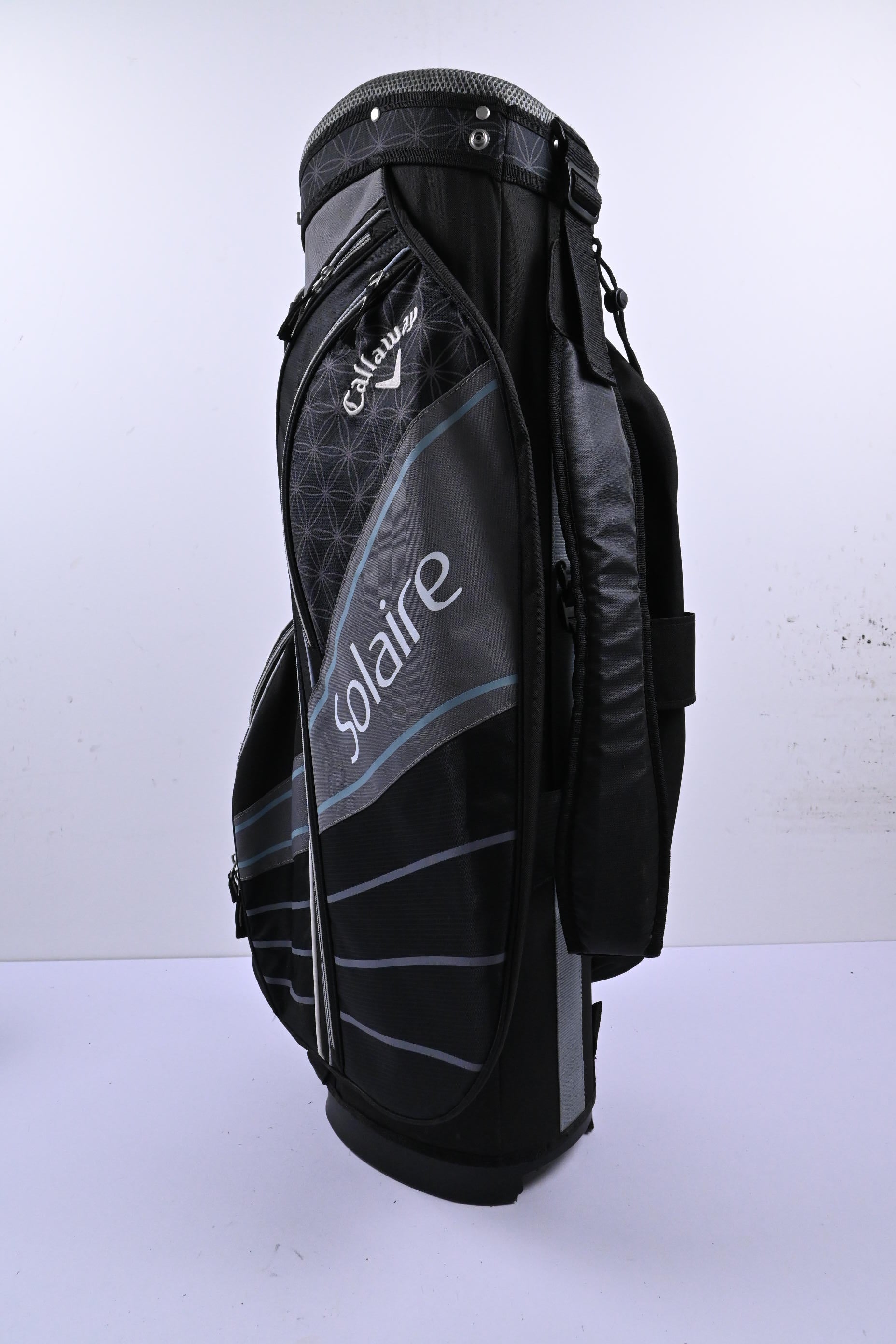 Callaway Solaire Cart Bag / 6-Way Divider / Black & Grey