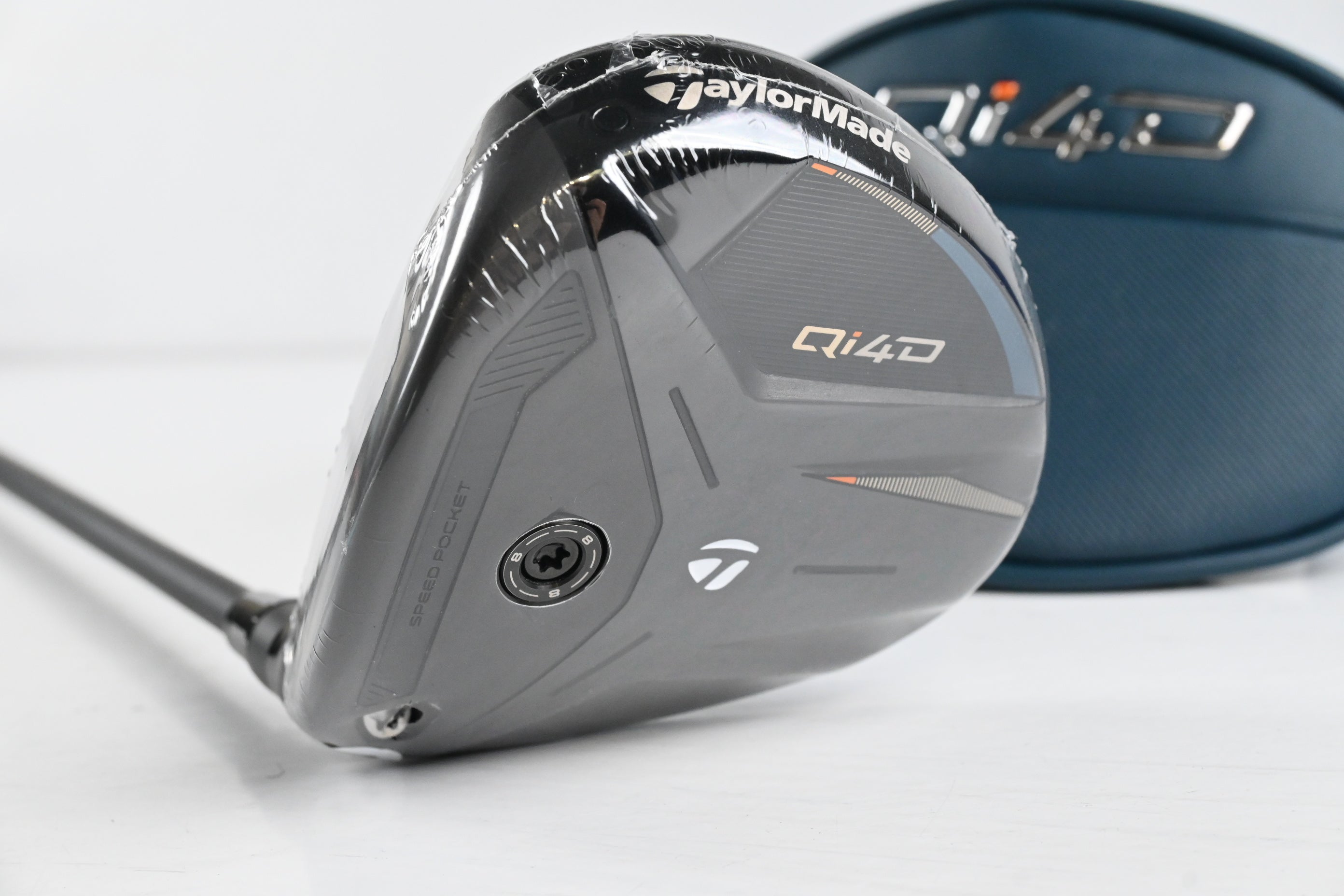 Left Hand Taylormade Qi4D #3 Wood / 15 Degree / Stiff Flex REAX Blue 60 Shaft