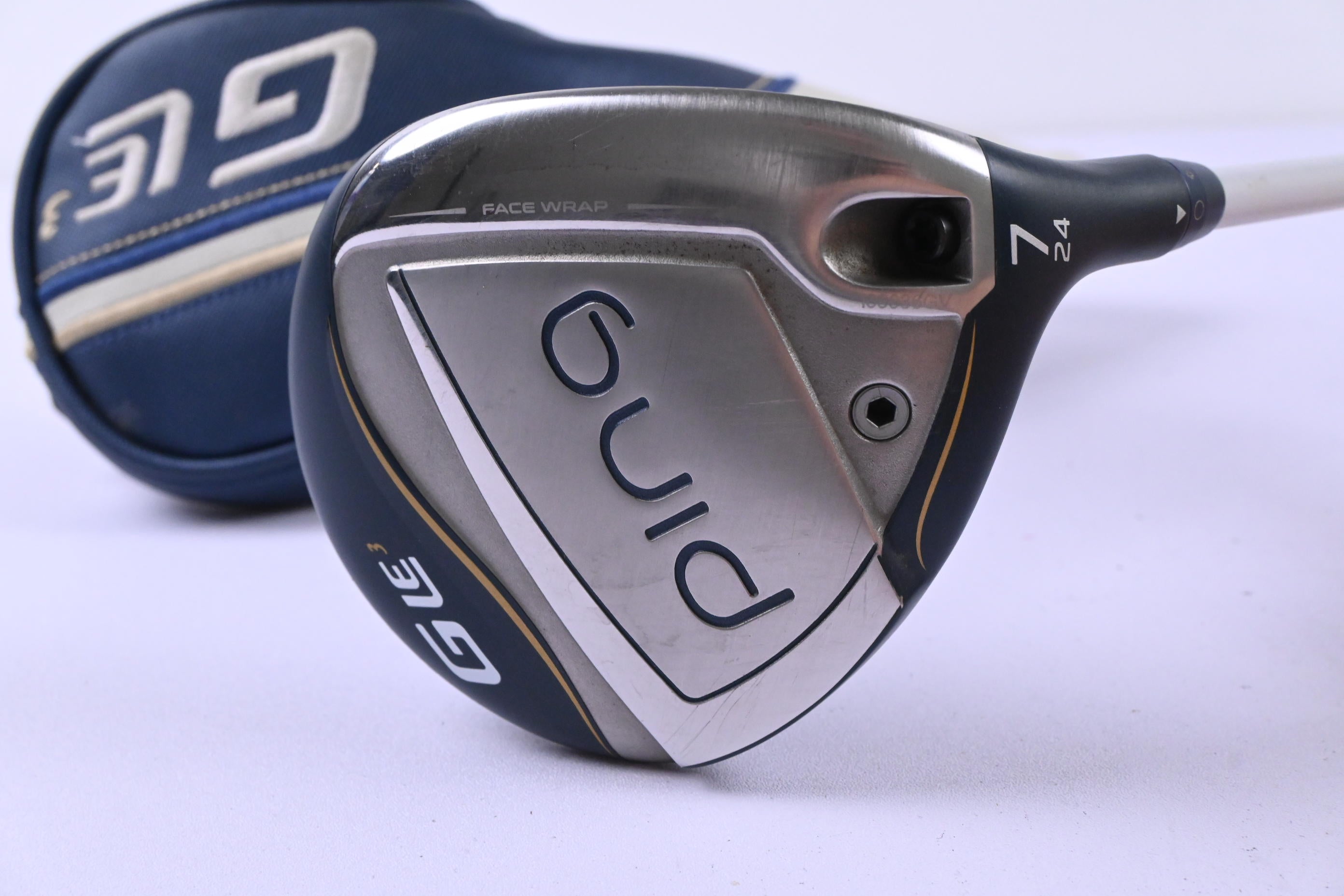 Ladies Ping G Le3 #7 Wood / 24 Degree / Ladies Flex Ping ULT 250 Shaft